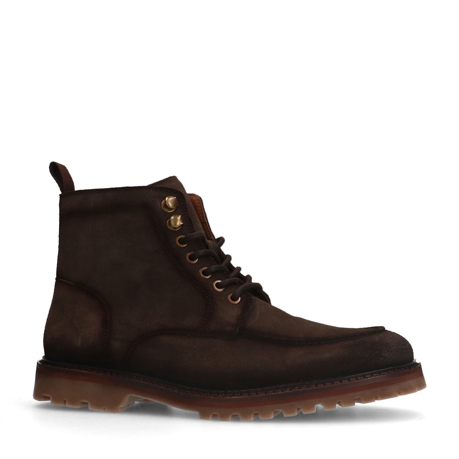Bruine suède veterboots