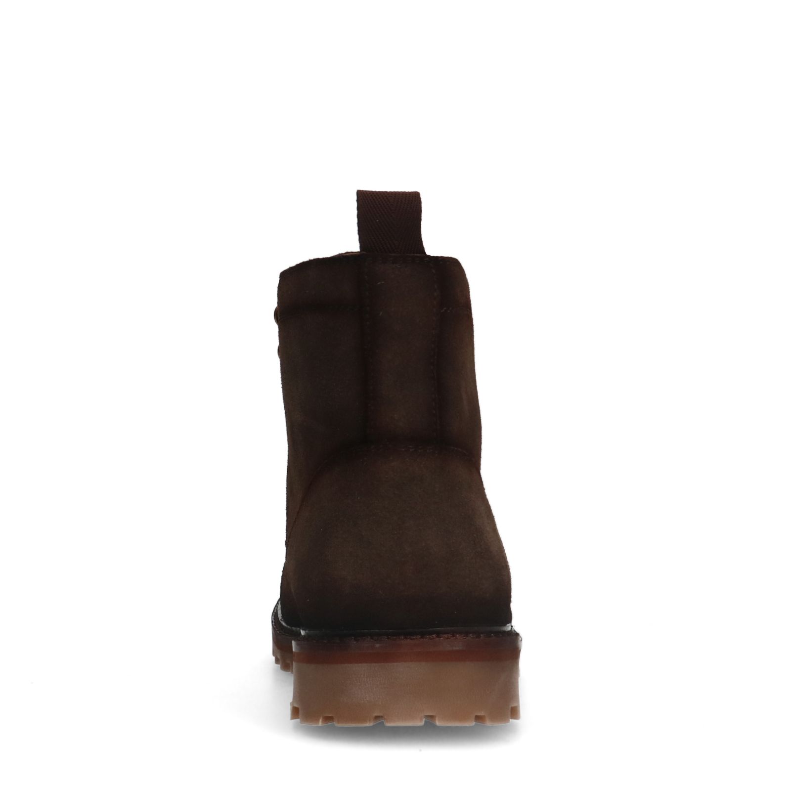 Bruine suède veterboots