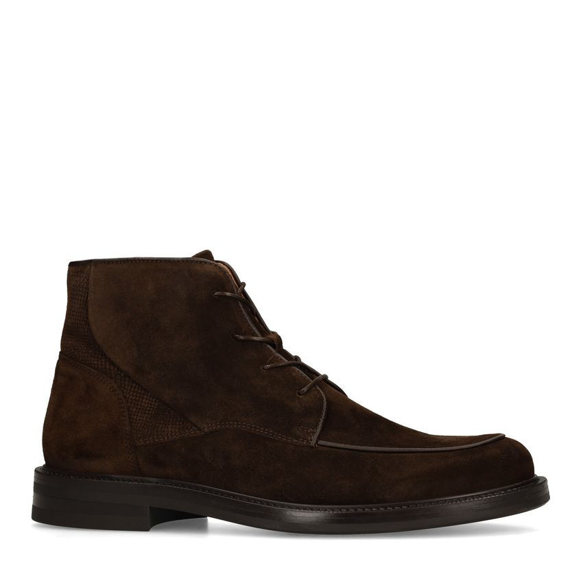 Bruine suède veterboots