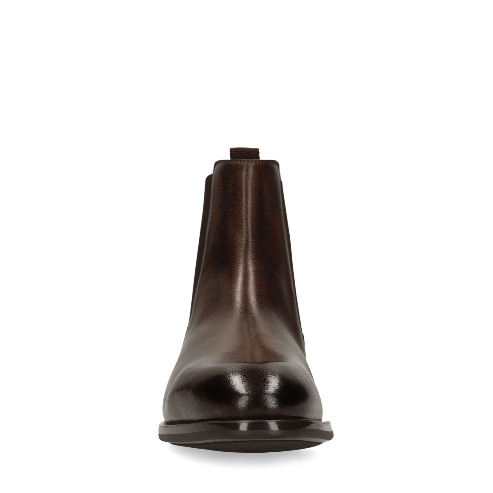 Braune Chelsea Boots aus Leder