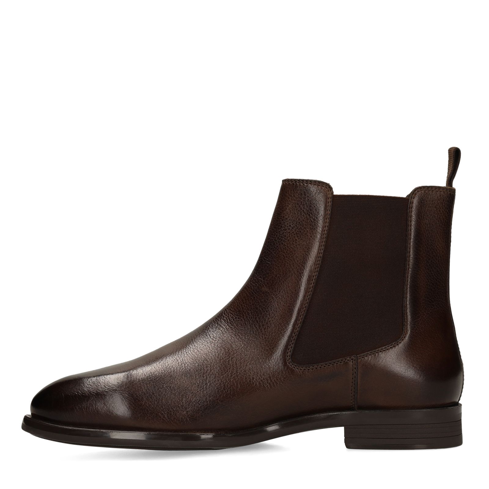 Braune Chelsea Boots aus Leder