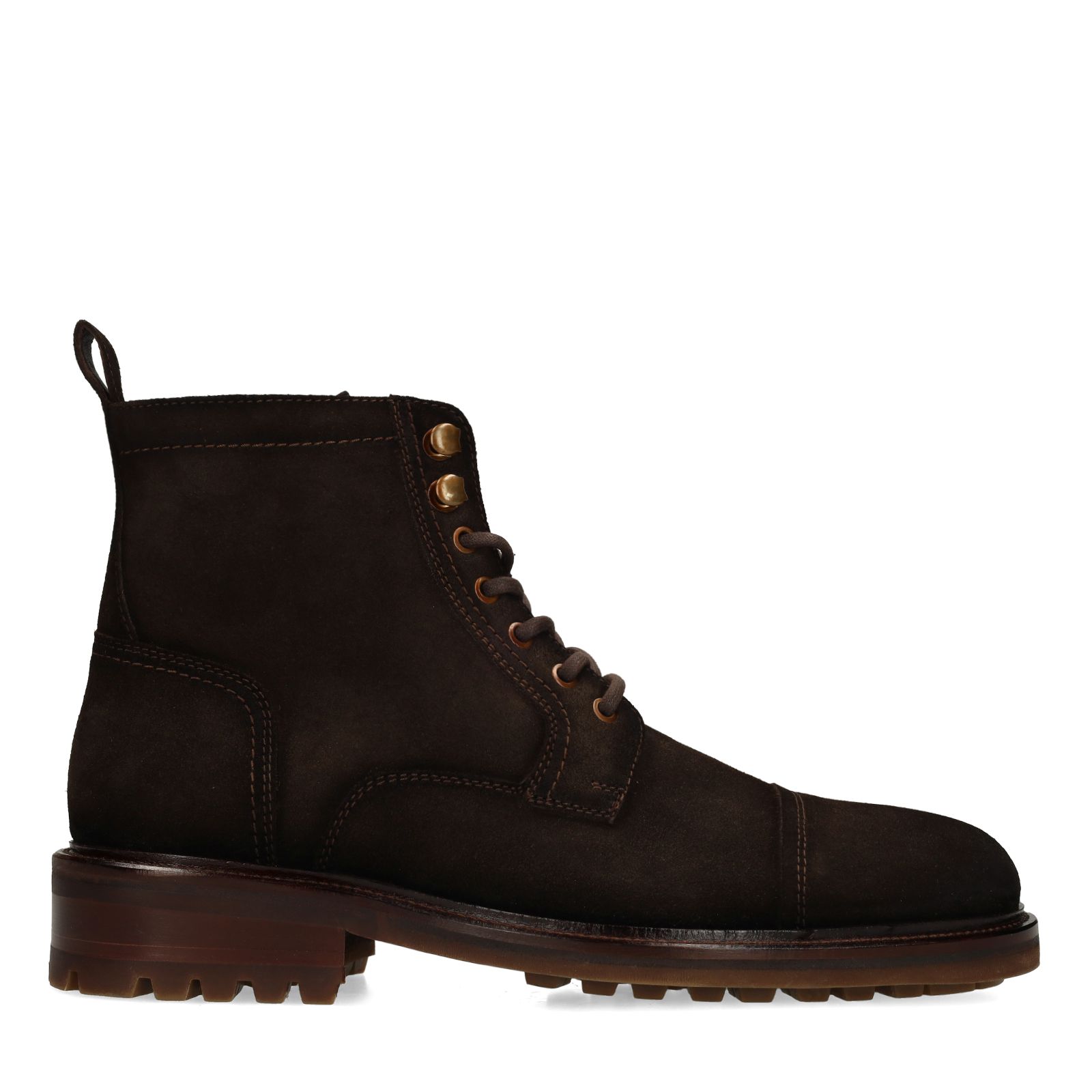 Bruine suède veterboots