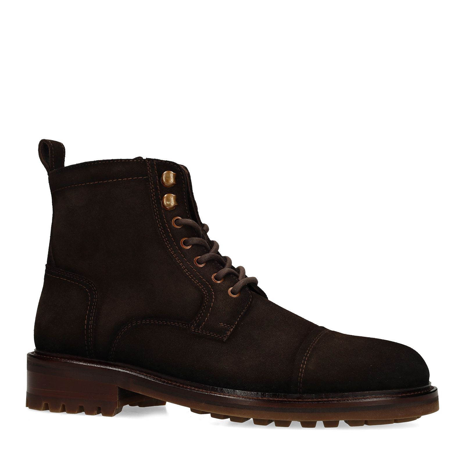 Bruine suède veterboots