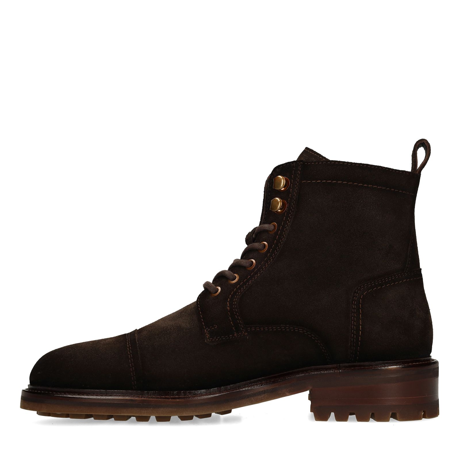 Bruine suède veterboots