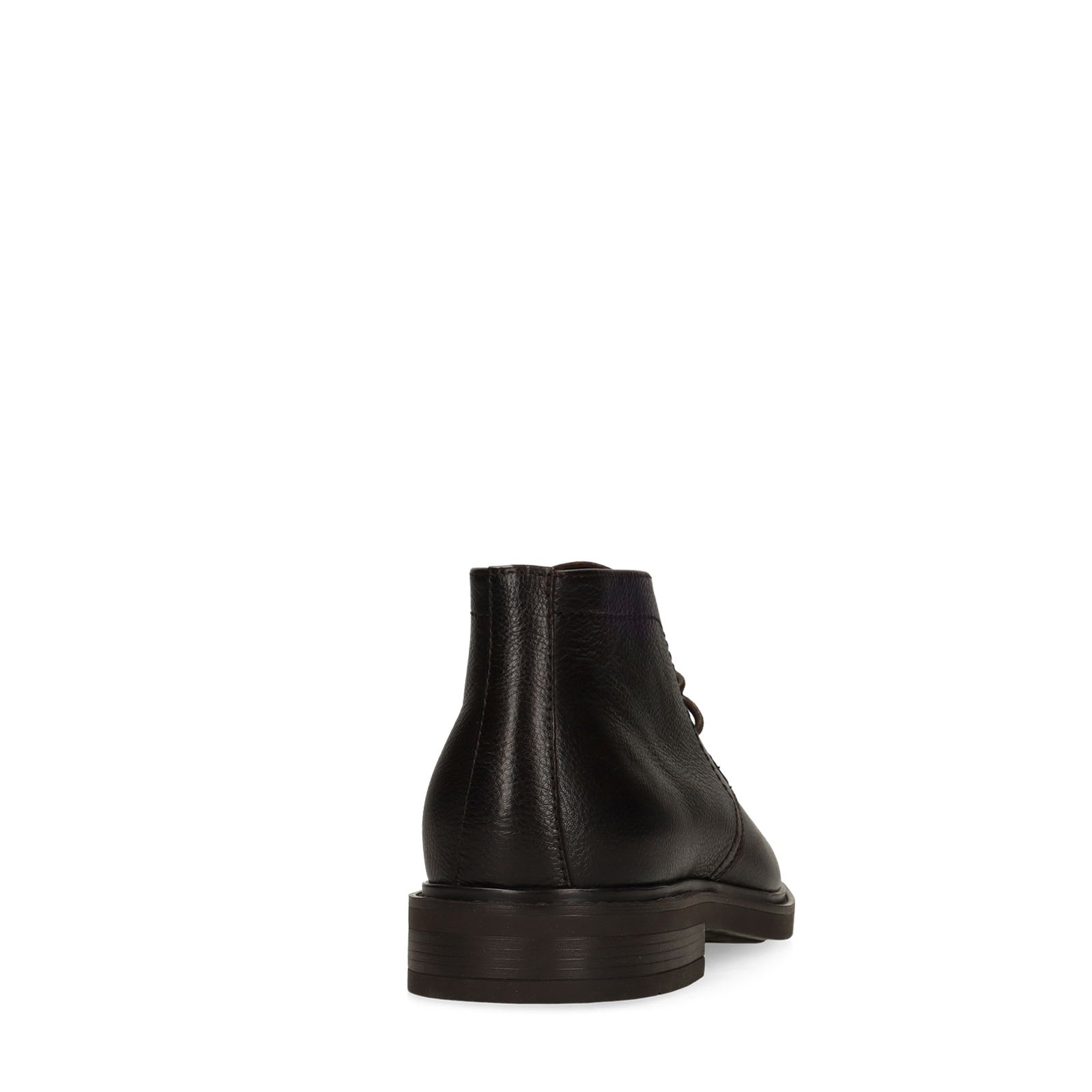 Dunkelbraune Lederschnürschuhe