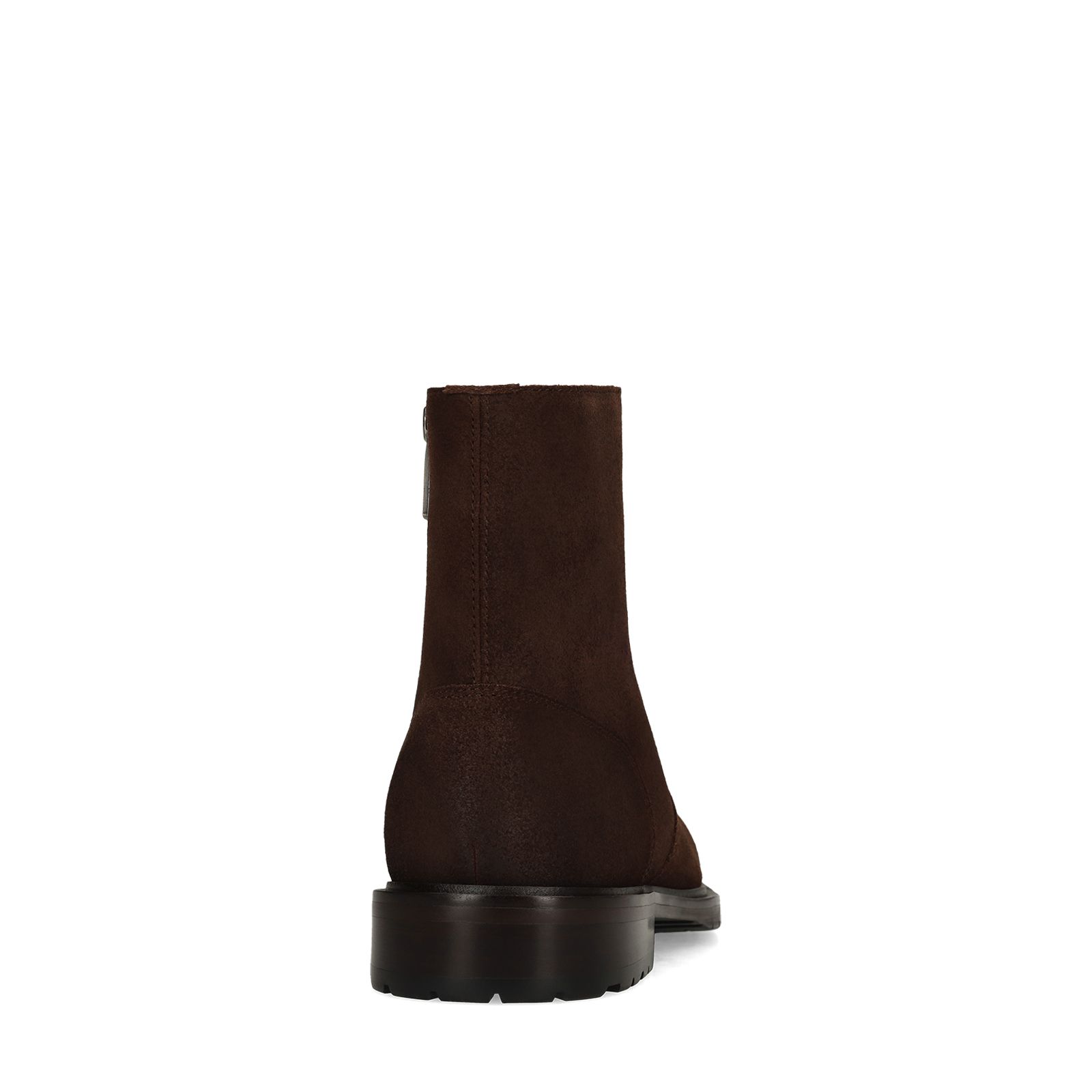Donkerbruine suède boots