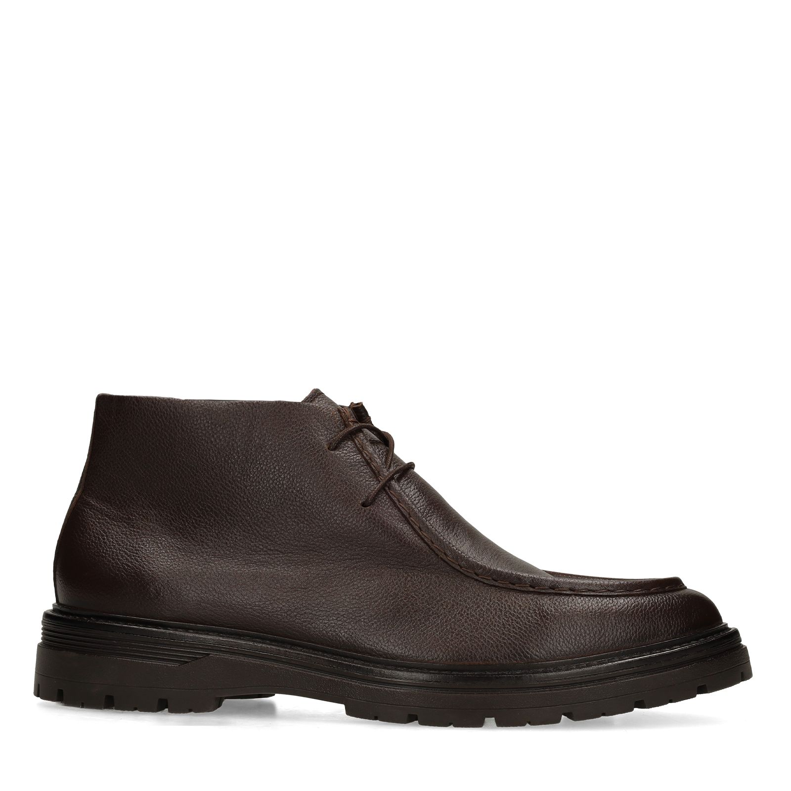 Bruine leren veterboots
