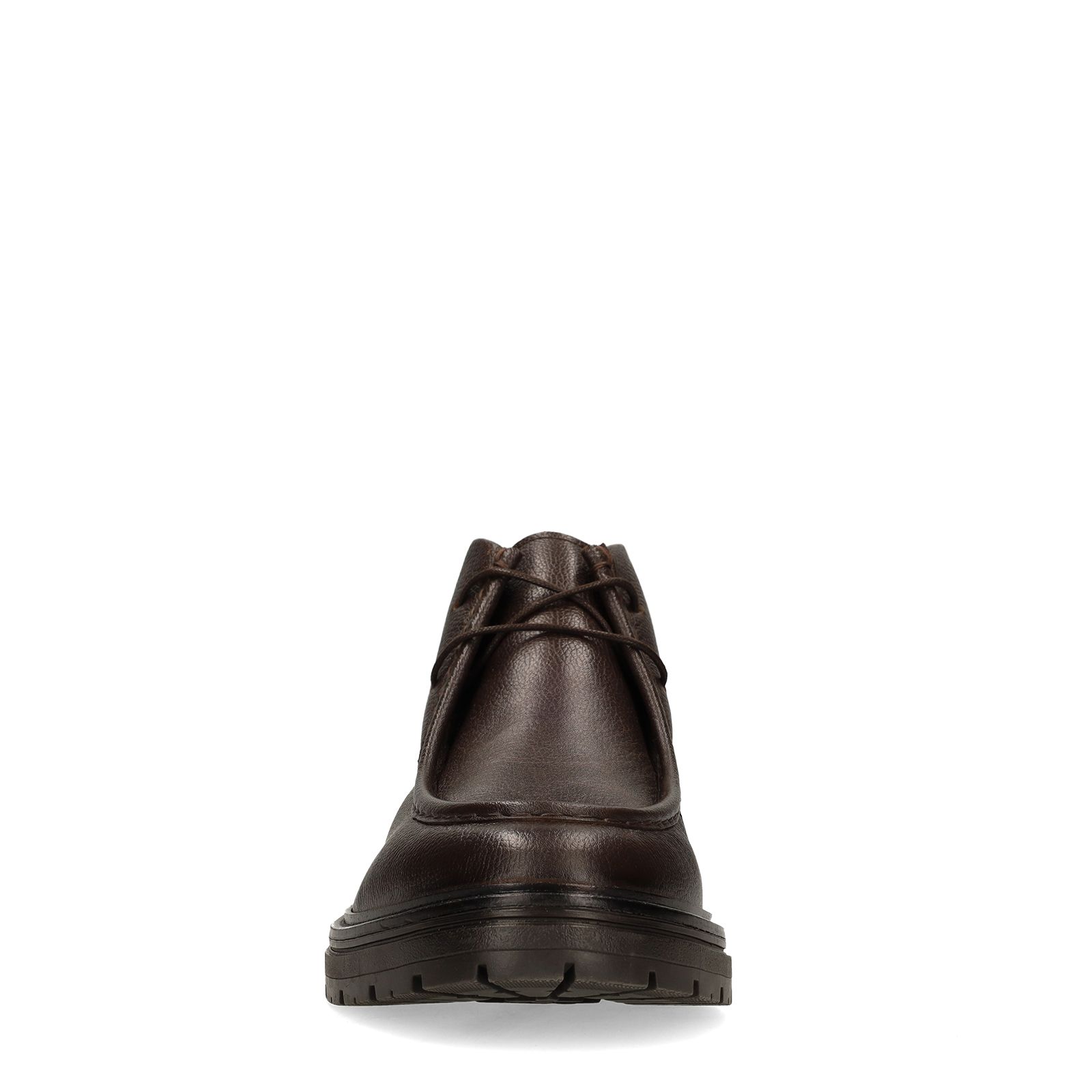 Bruine leren veterboots