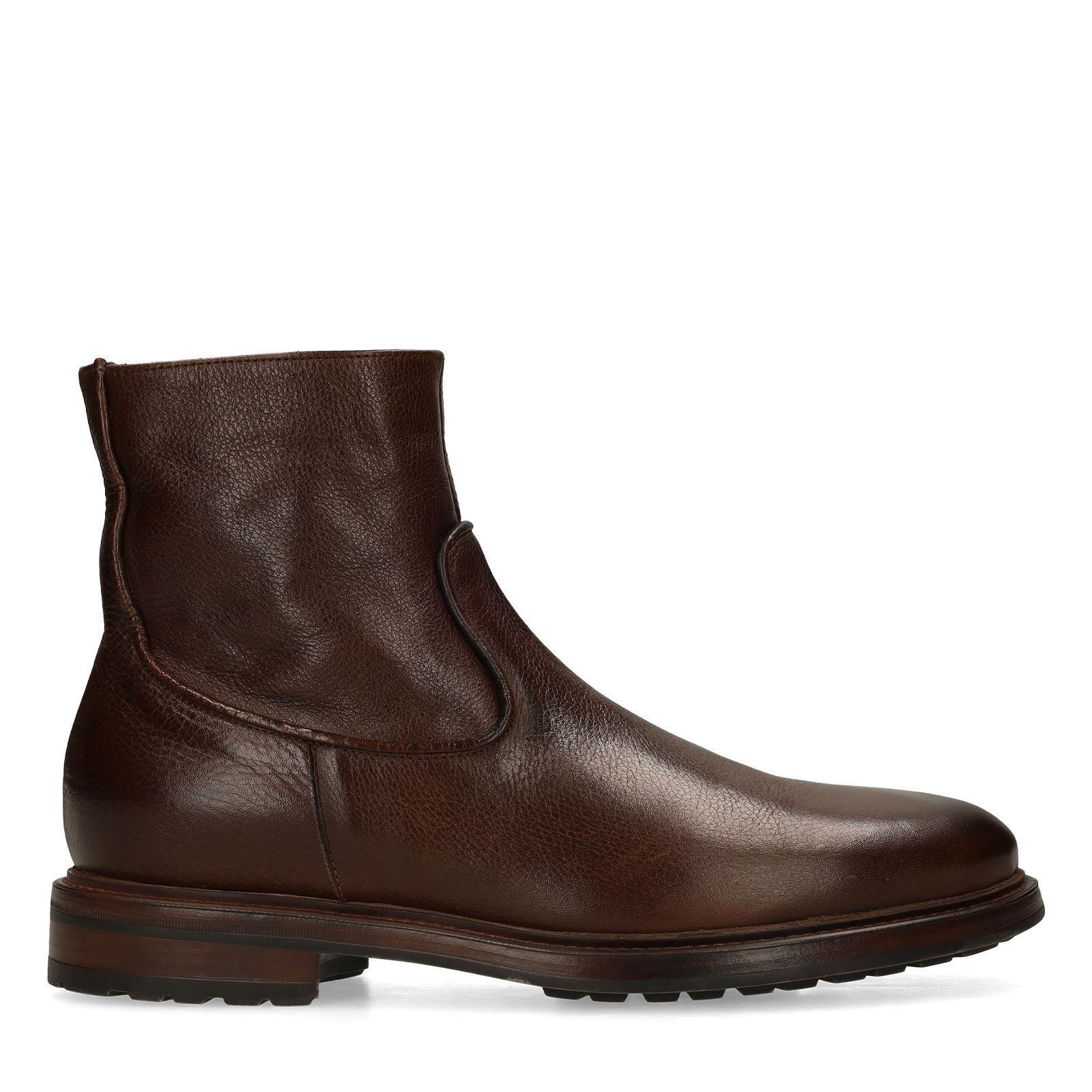Bruine leren boots