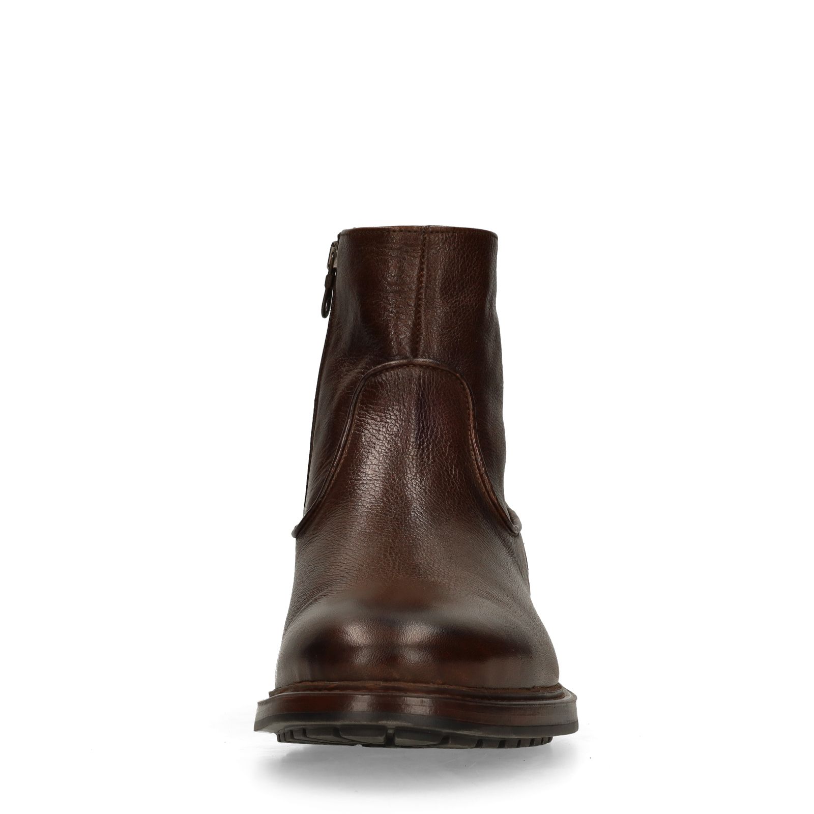 Bruine leren boots