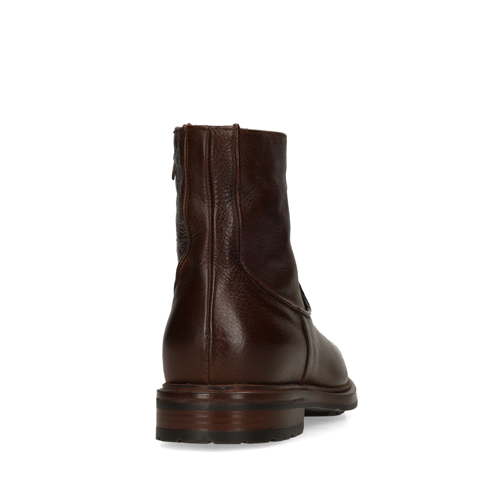 Bruine leren boots