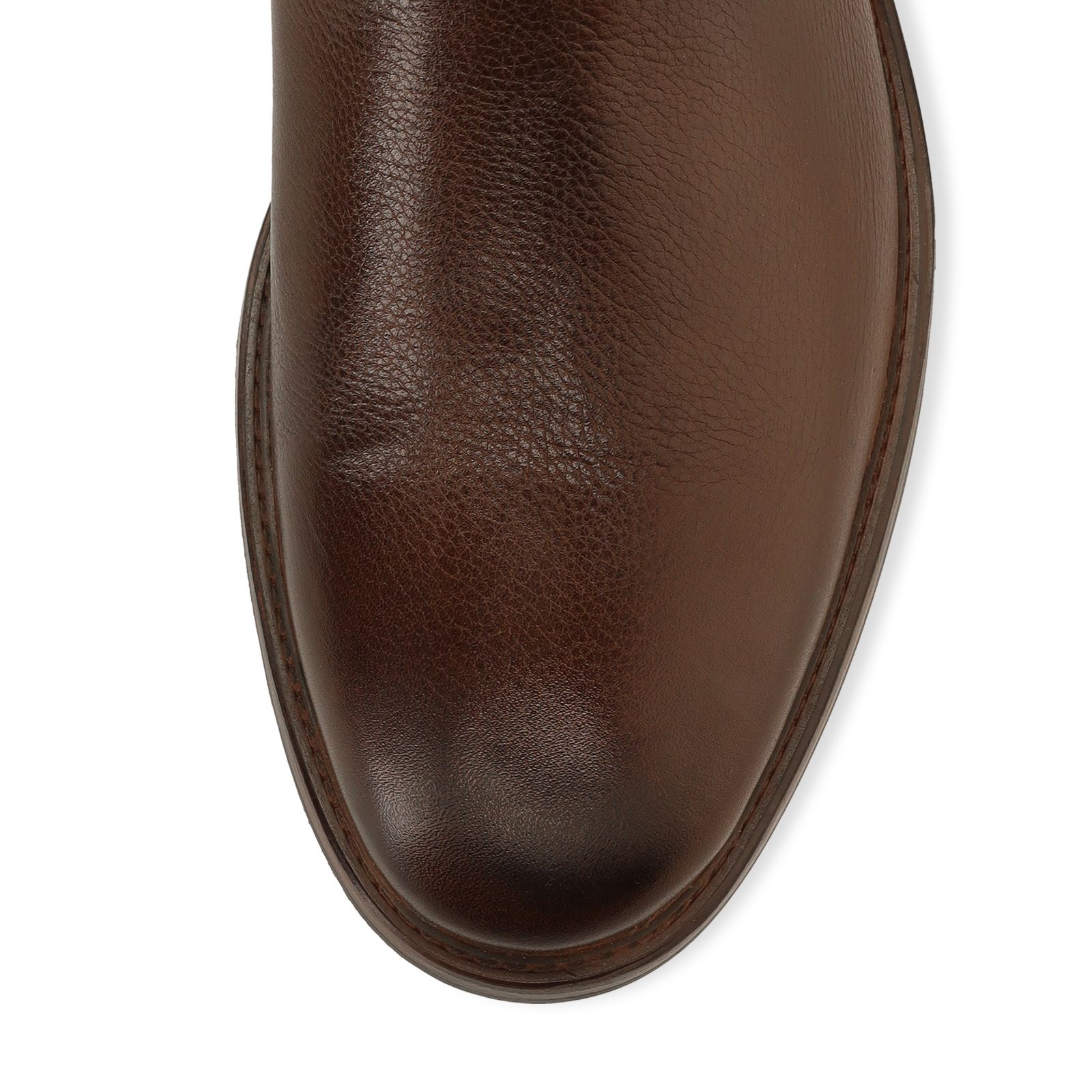 Bruine leren boots