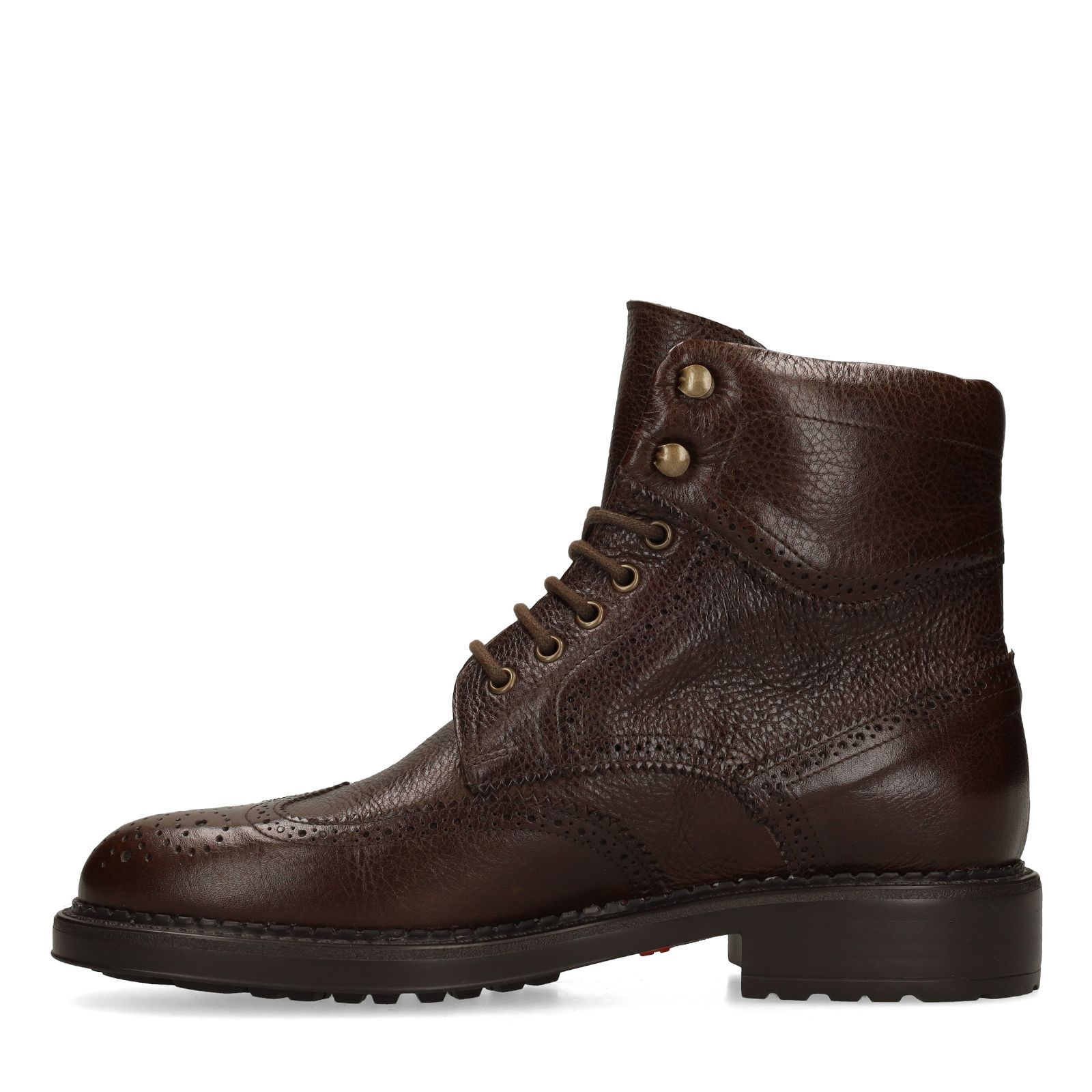 Bruine leren veterboots