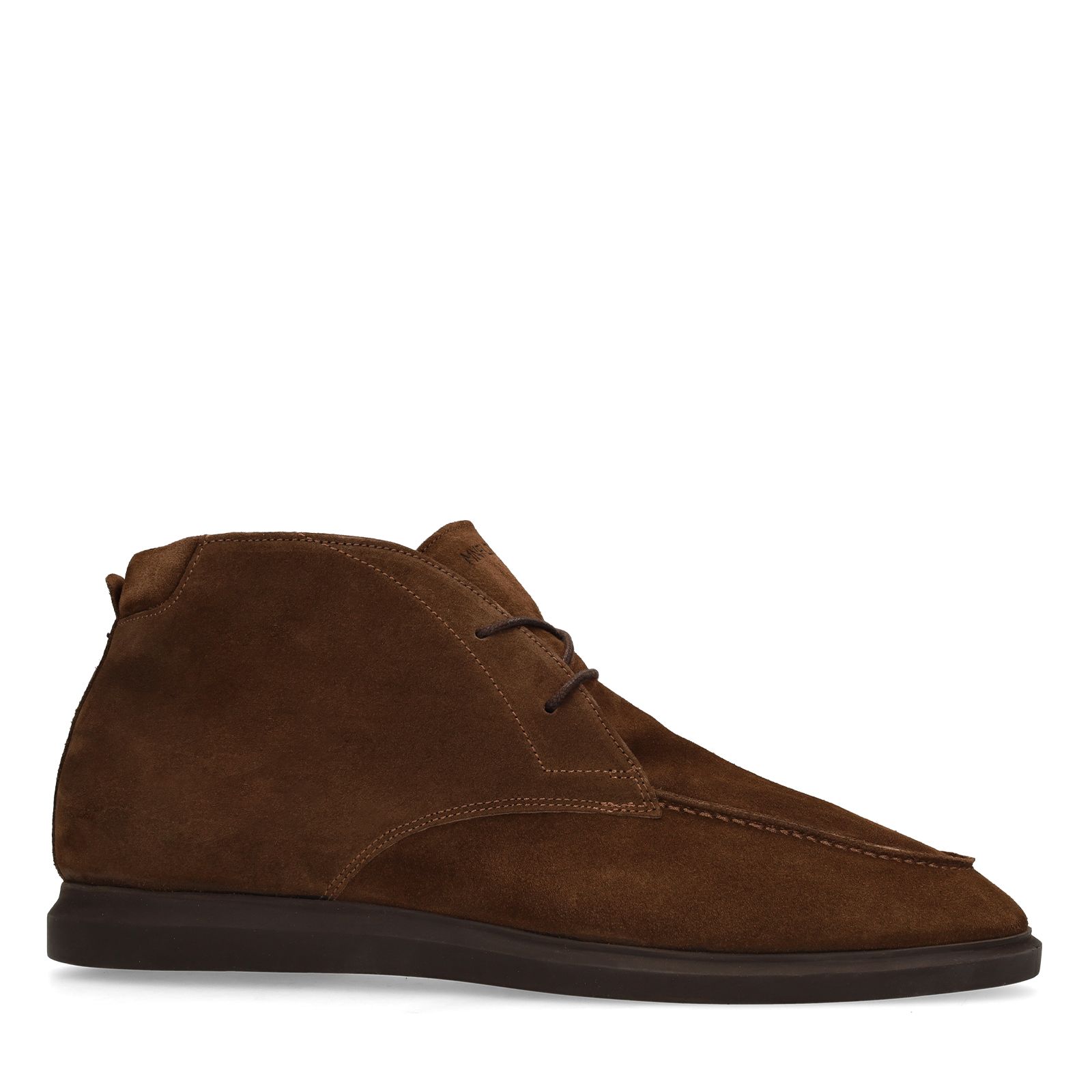 Donkerbruine suède desert boots