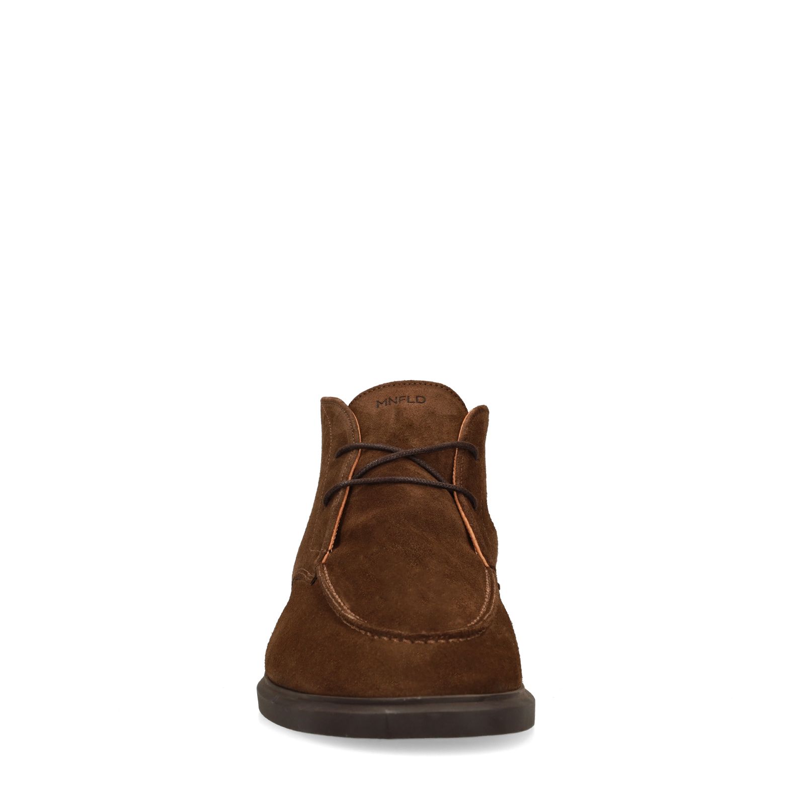 Donkerbruine suède desert boots