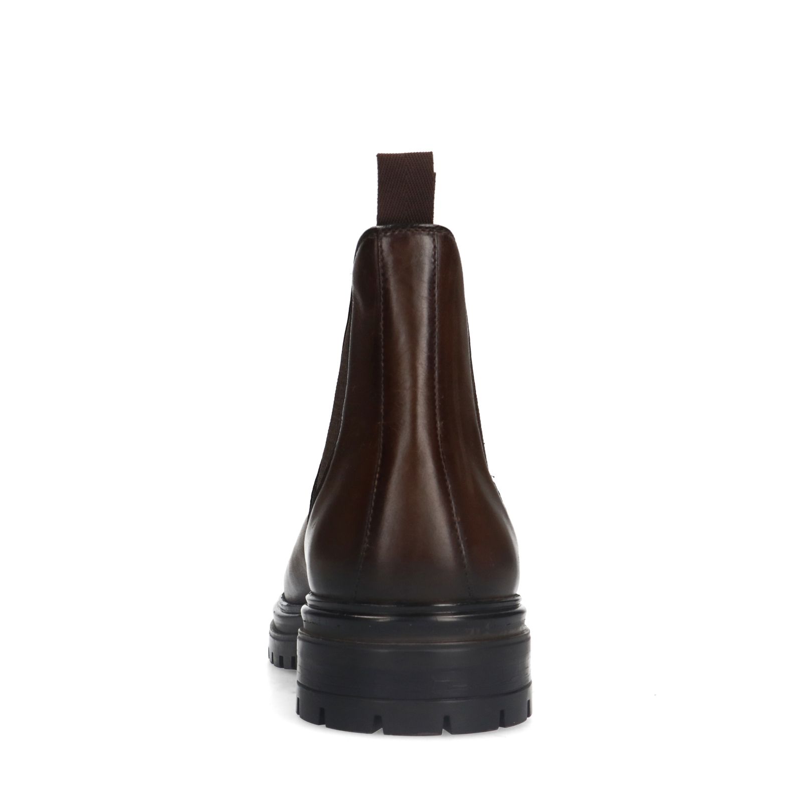 Braune Chelsea Boots aus Leder