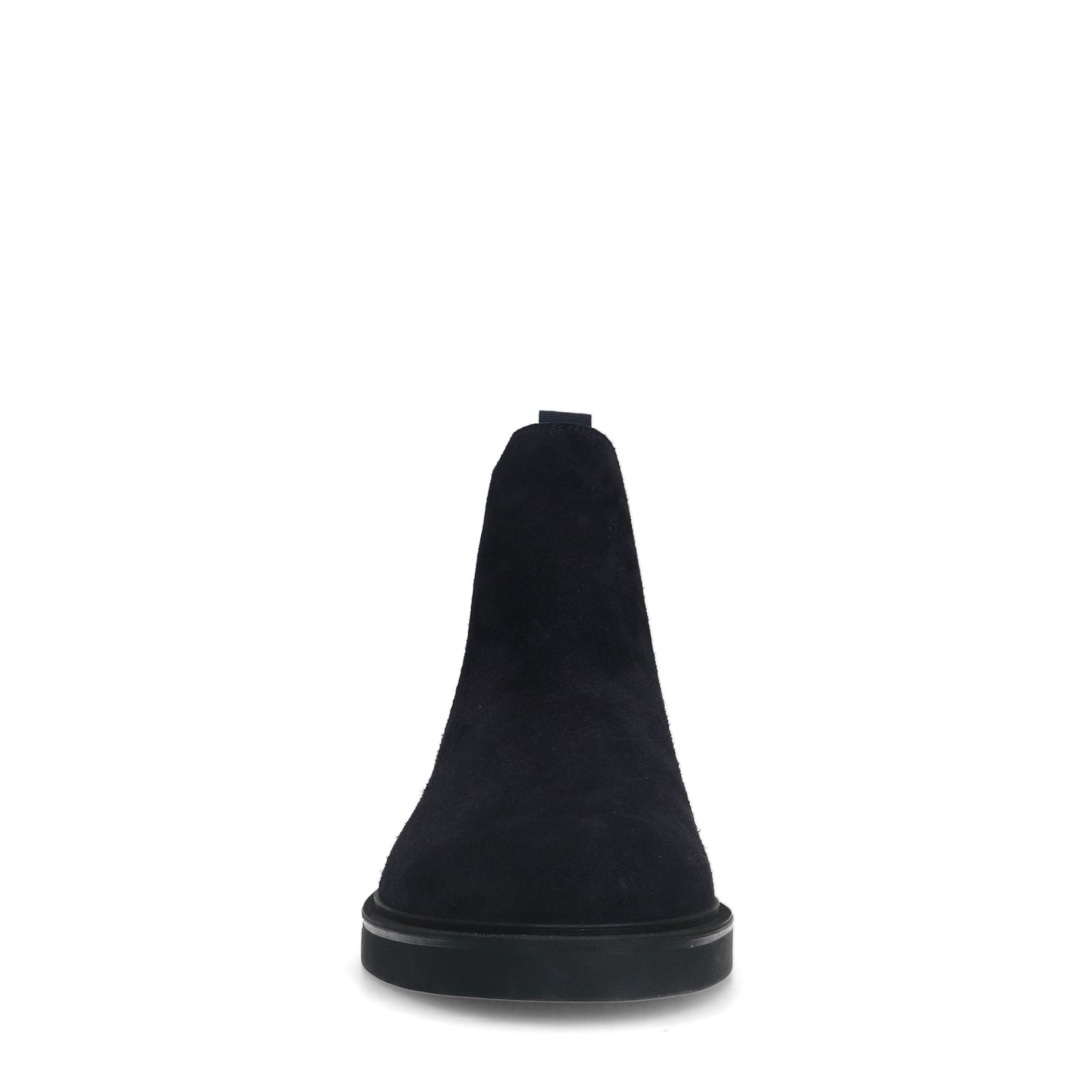 Donkerblauwe suède chelsea boots