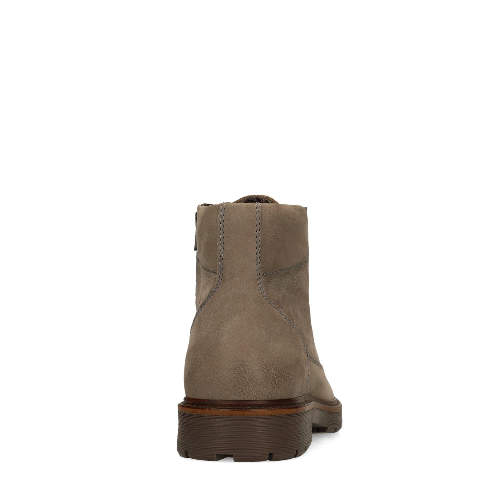 Grijze leren veterboots