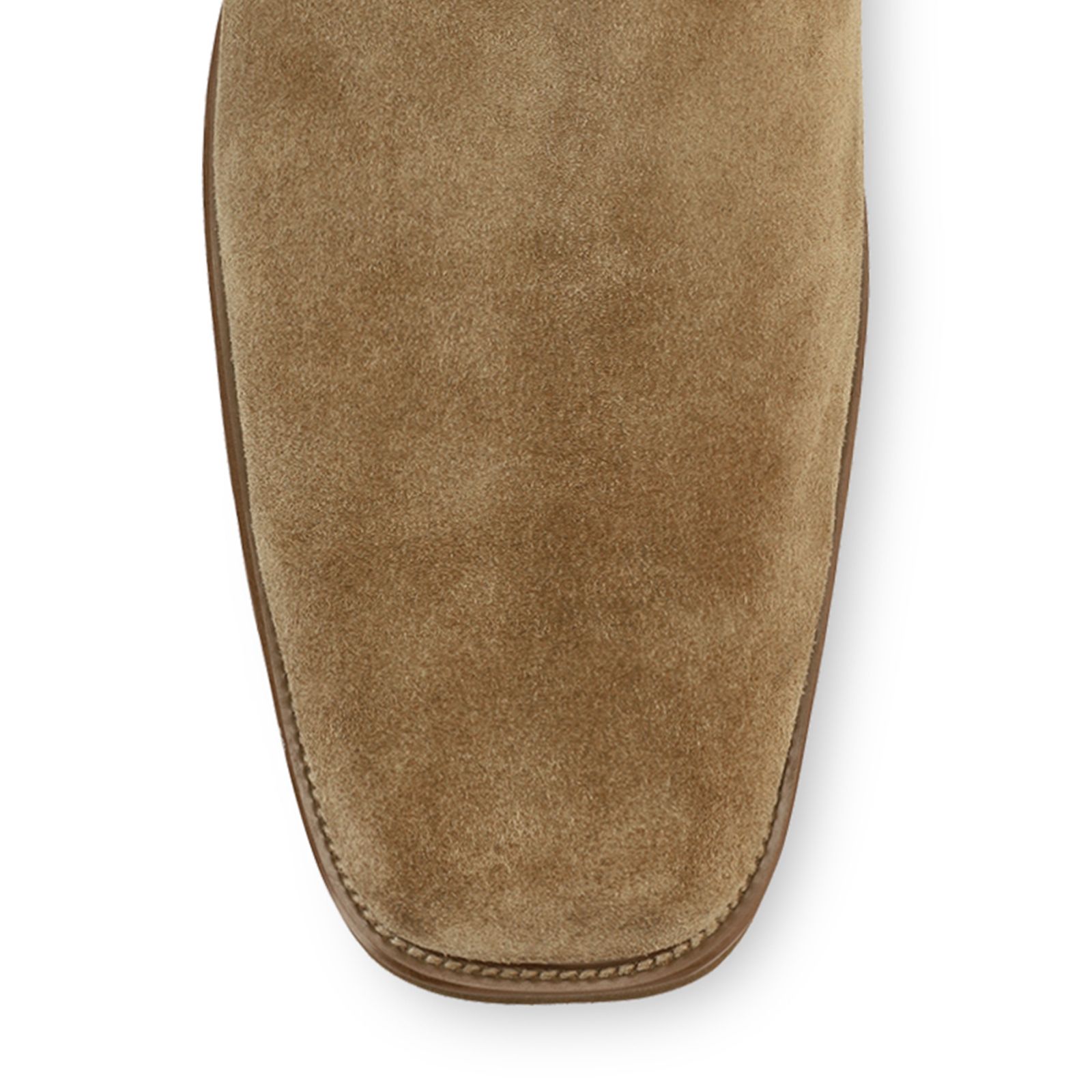 Taupe suède boots