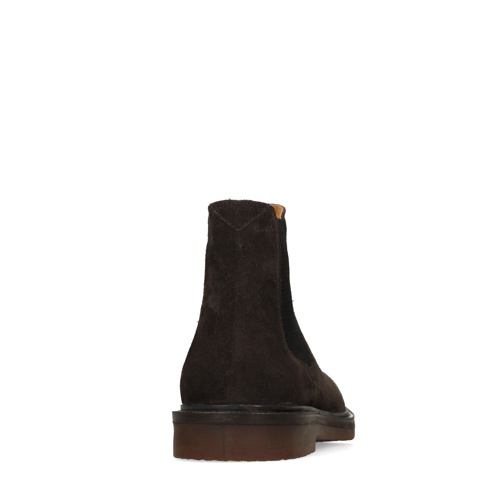 Antraciet suède chelsea boots