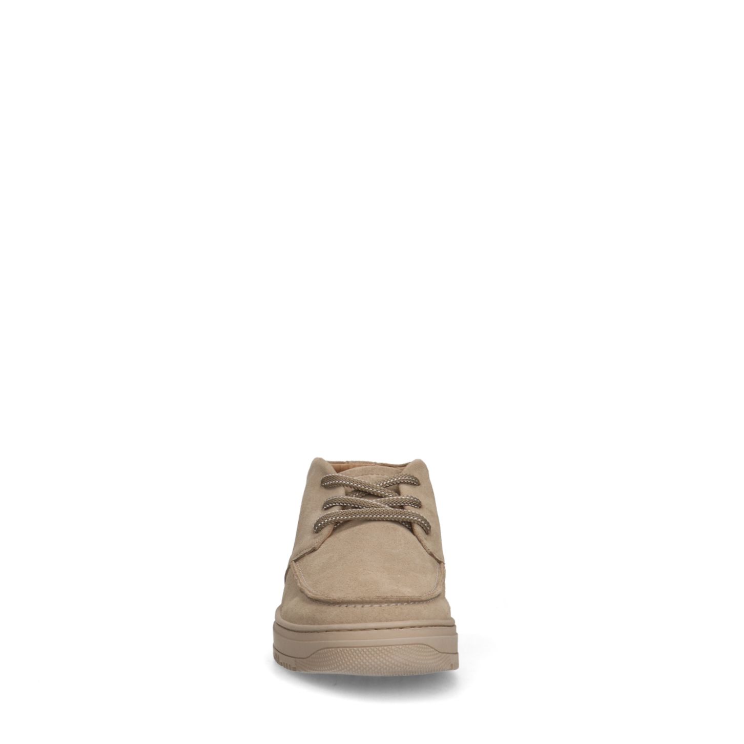 Beige suède veterboots