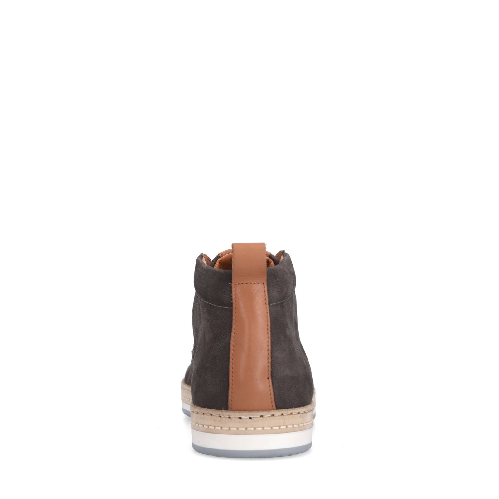 Taupe nubuck veterboots