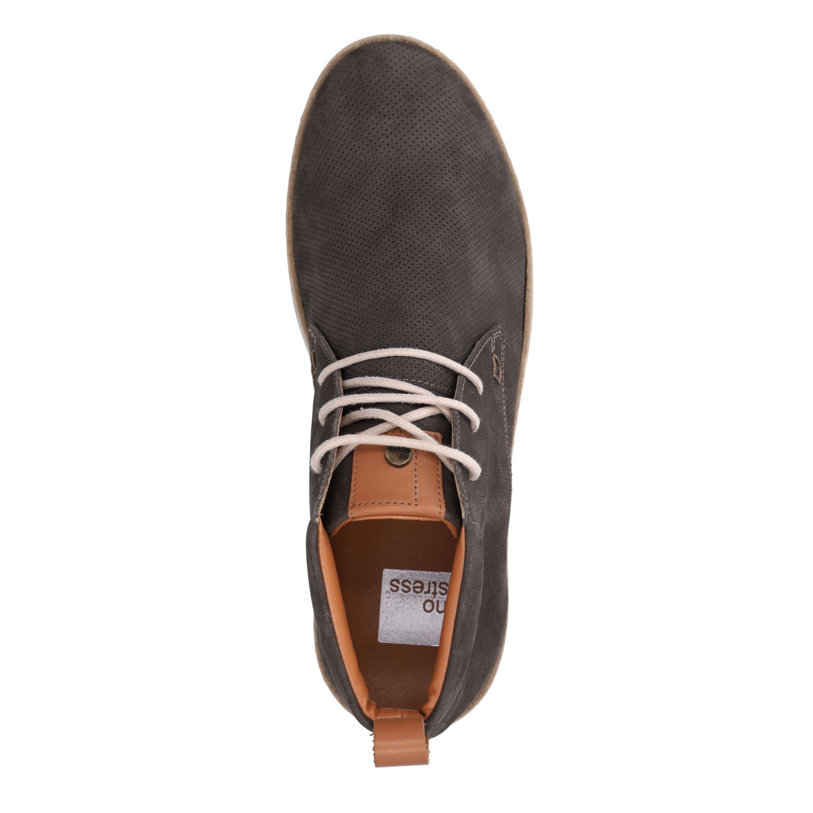 Taupe nubuck veterboots