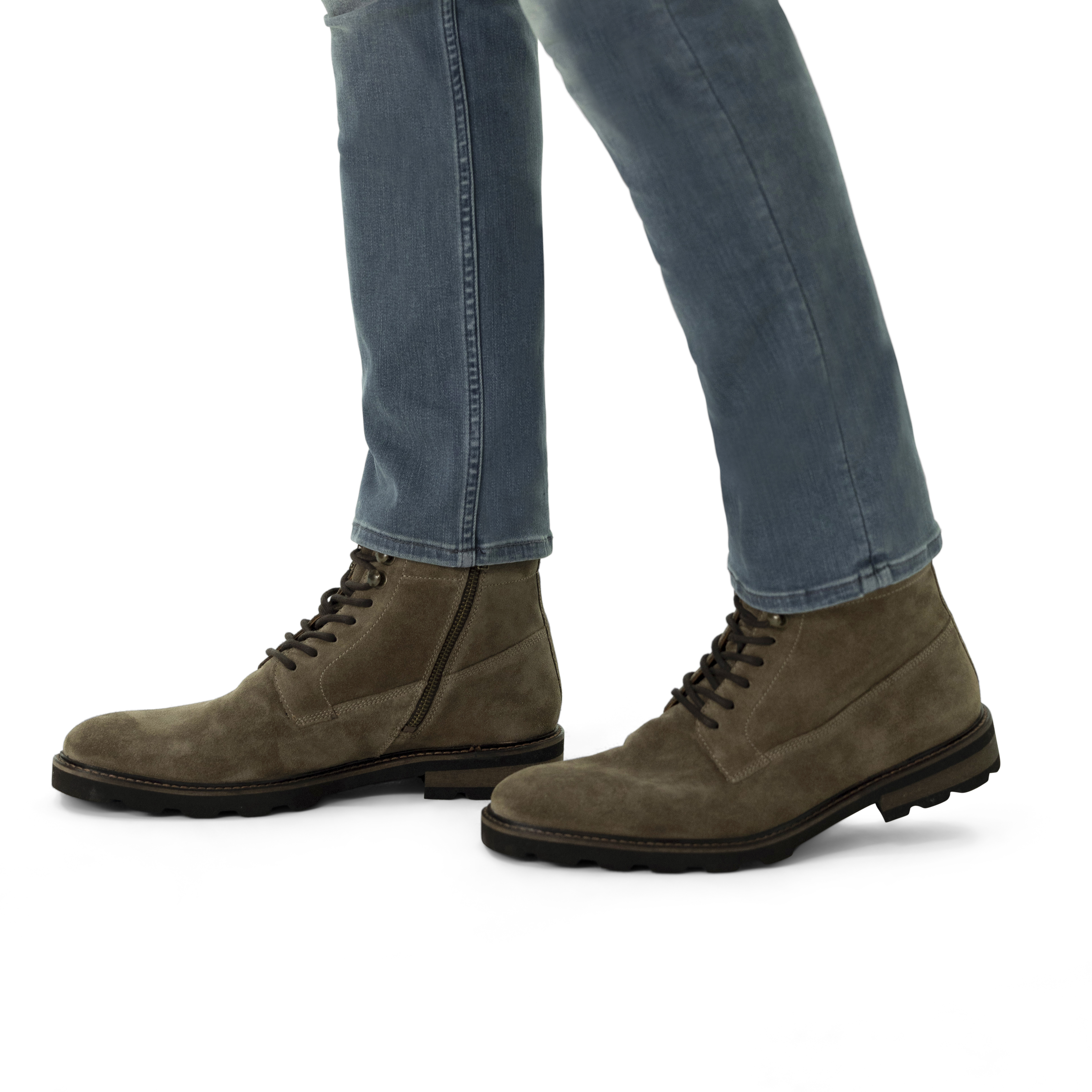 Taupe suède veterboots | Veterboots | Manfield | Manfield