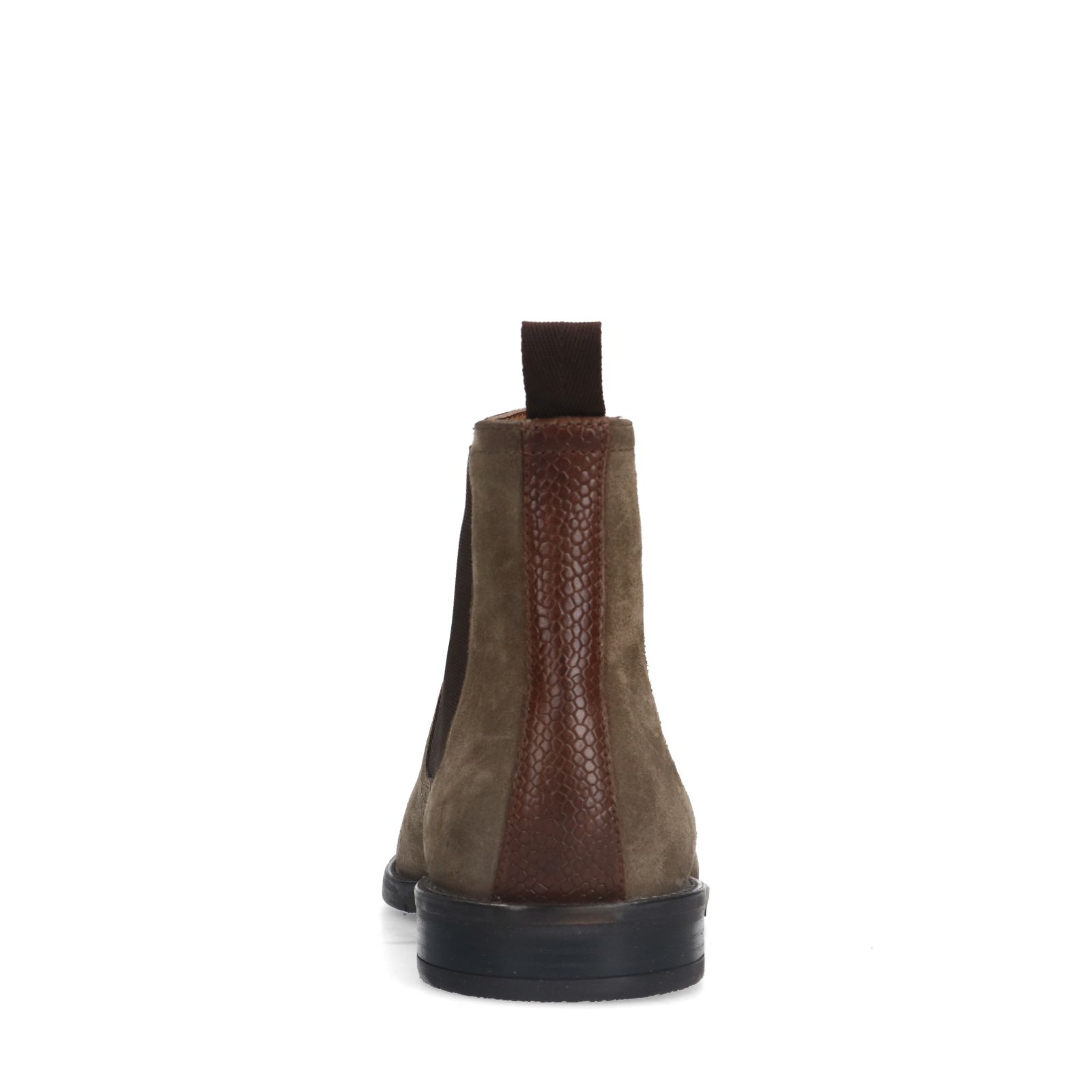 Taupe suède chelsea boots