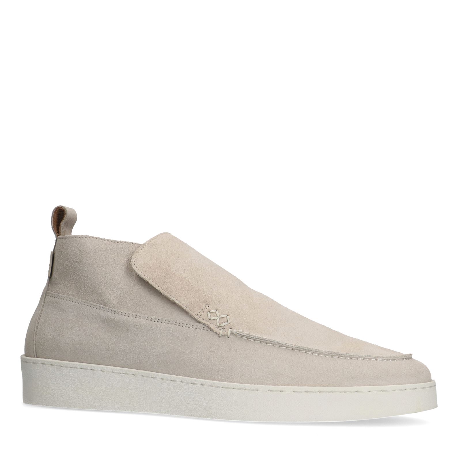 Beige suède boots
