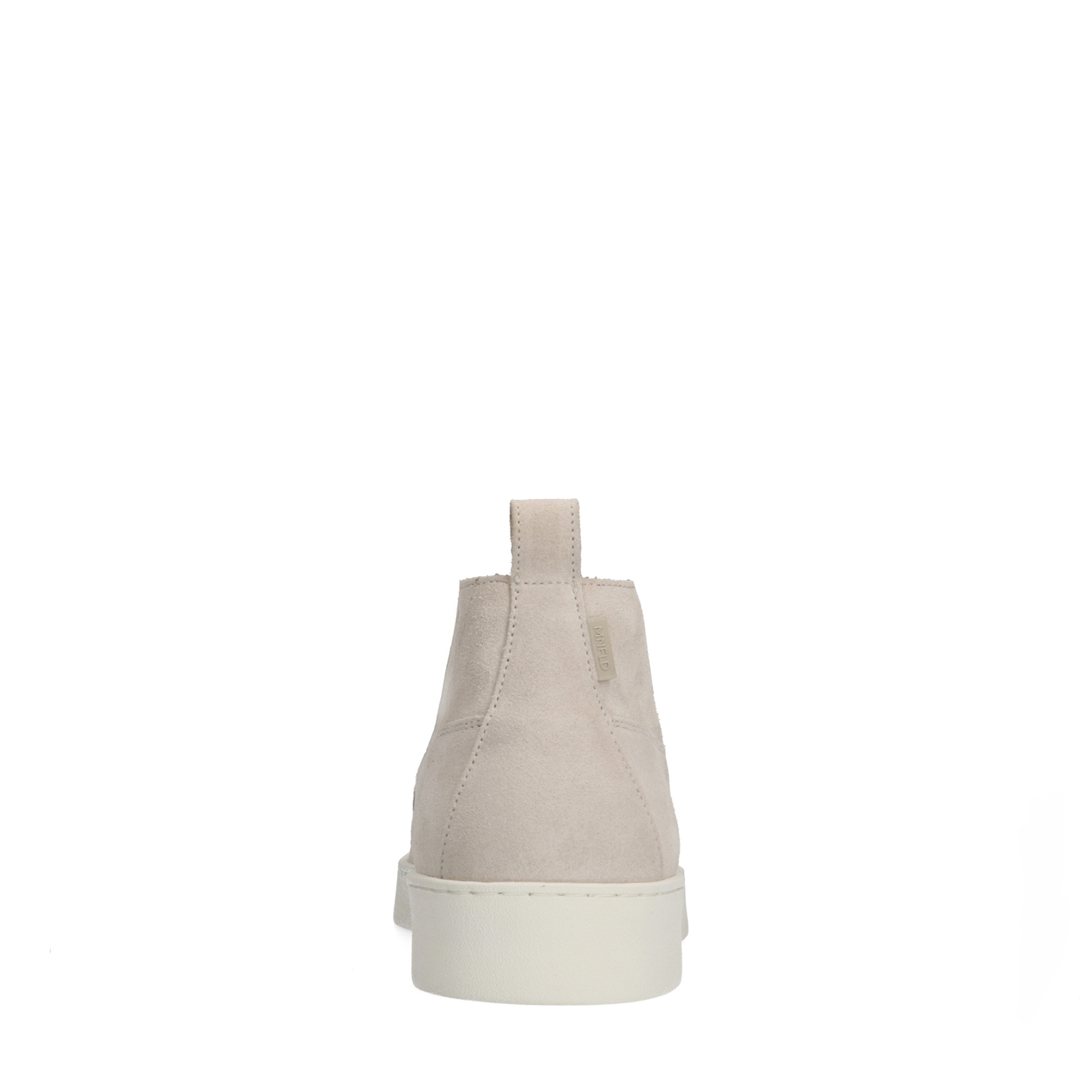 Beigefarbene Veloursleder-Boots | Basic Essentials | Manfield 