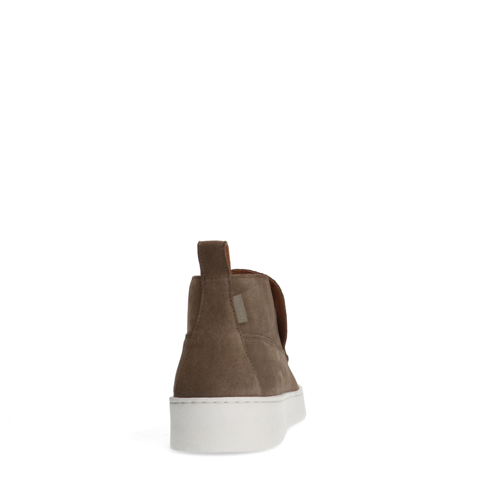Taupe suède boots