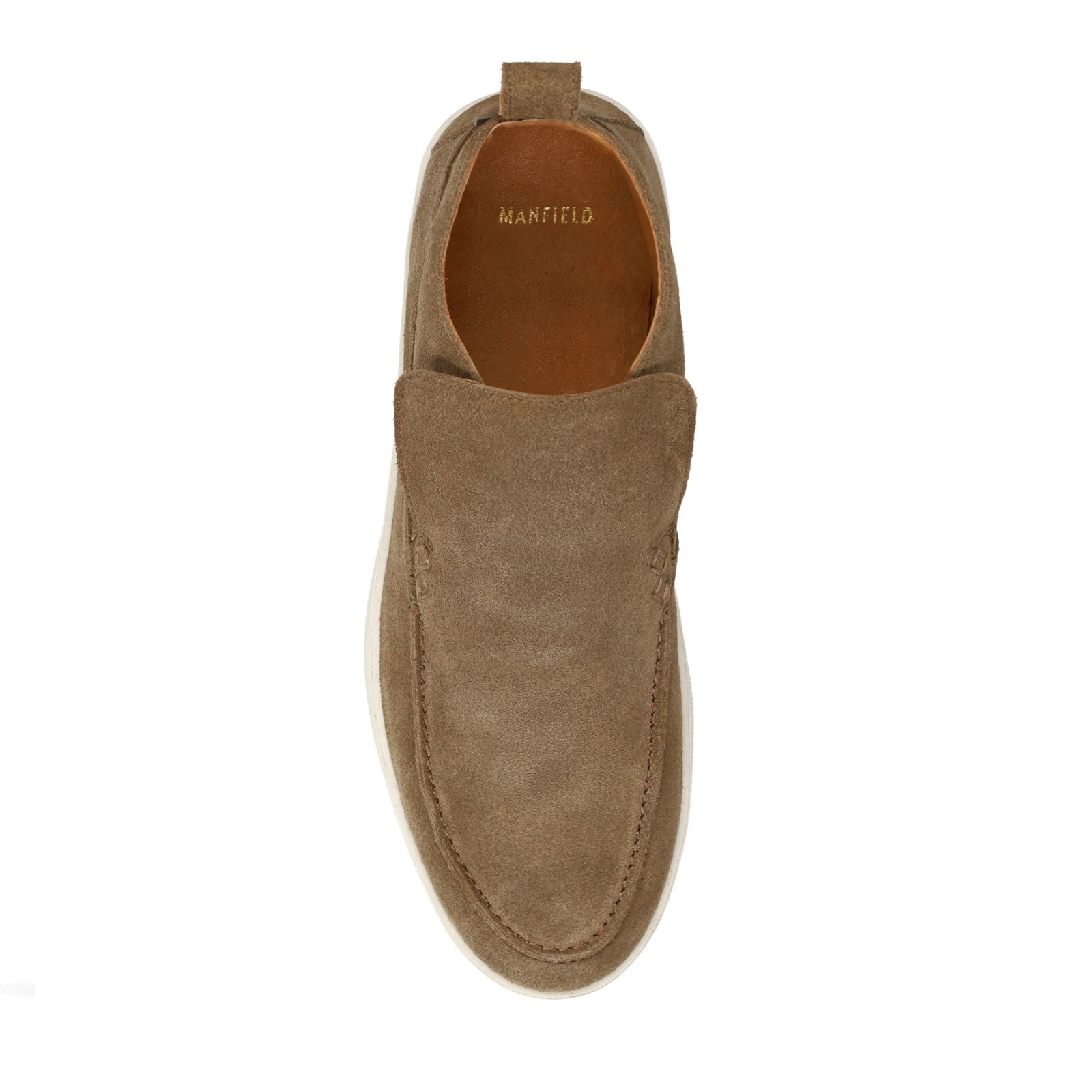 Taupe suède boots