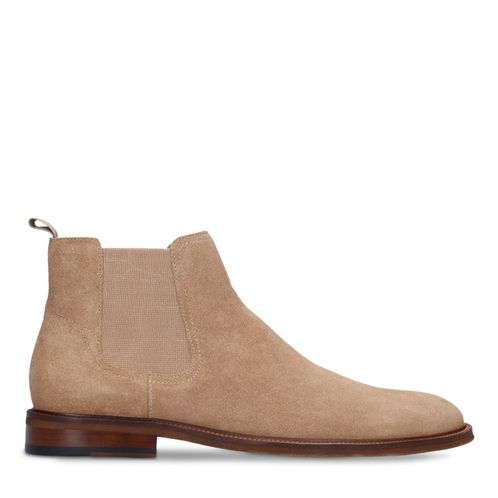 Taupe suède chelsea boots