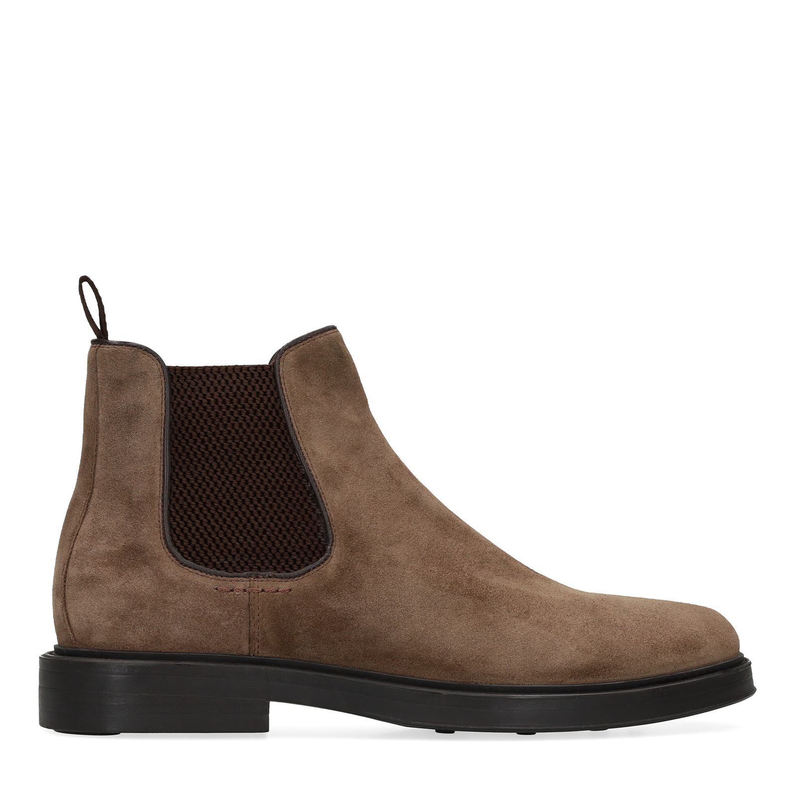 Taupe suède chelsea boots