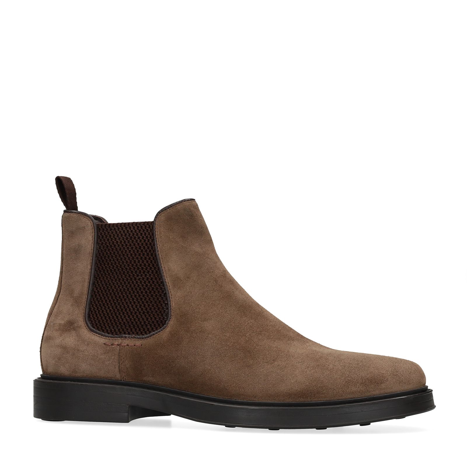 Taupe suède chelsea boots