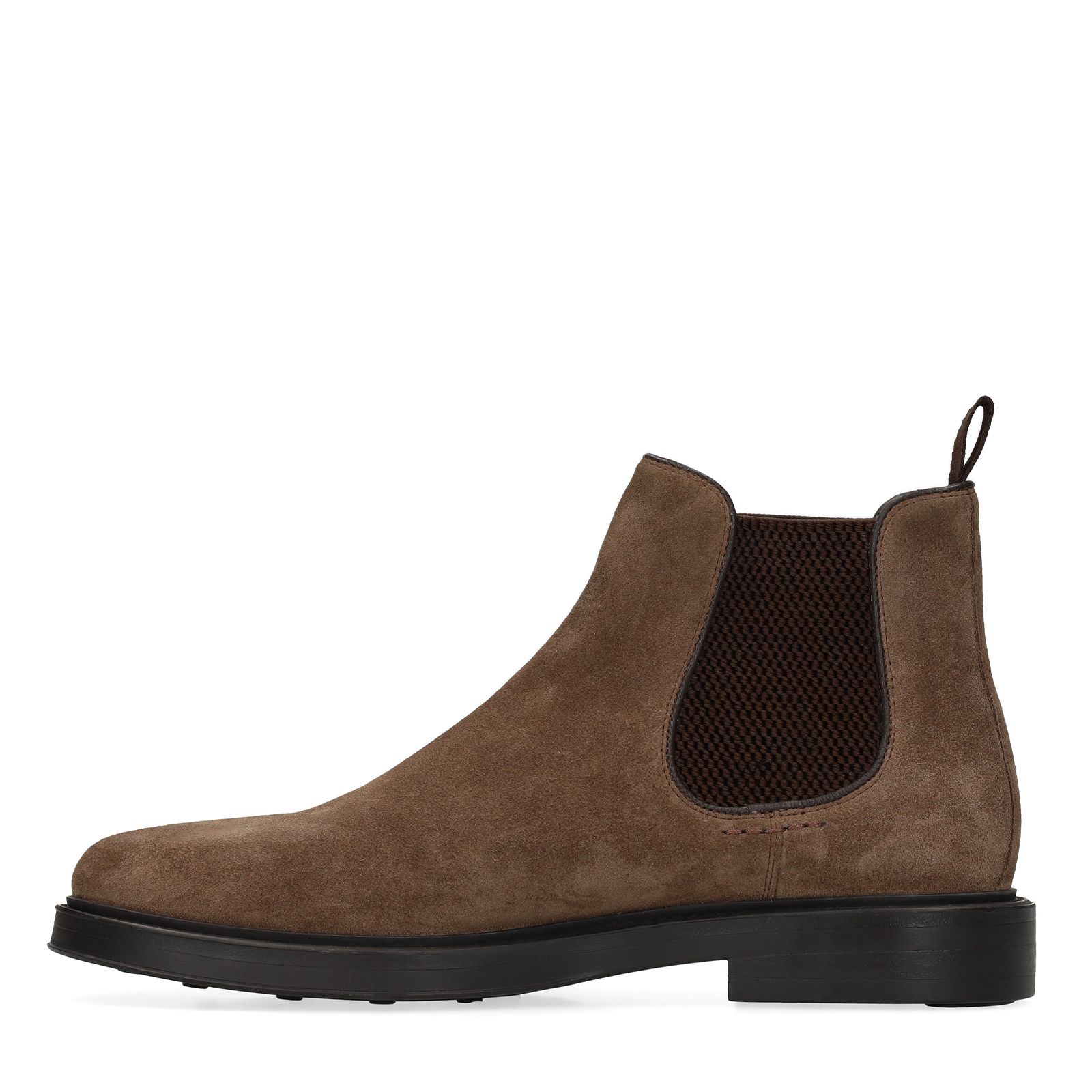 Taupe suède chelsea boots