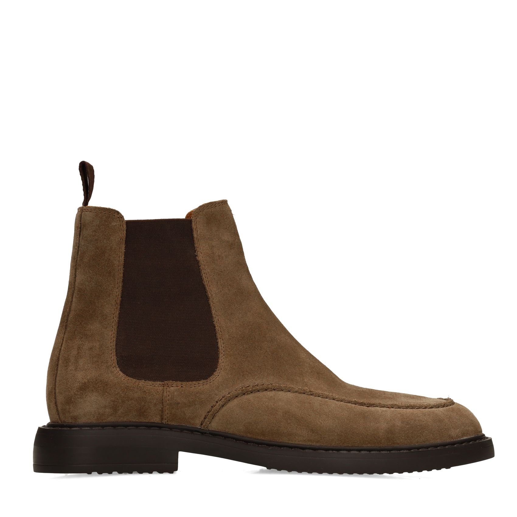 Taupe suède chelsea boots