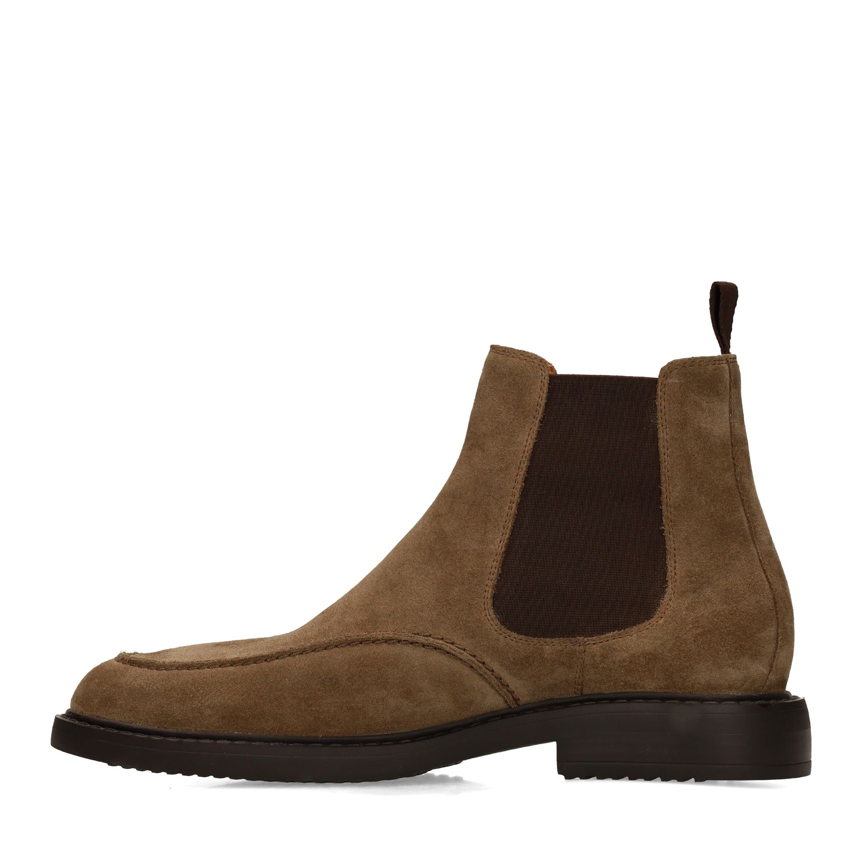 Taupe suède chelsea boots