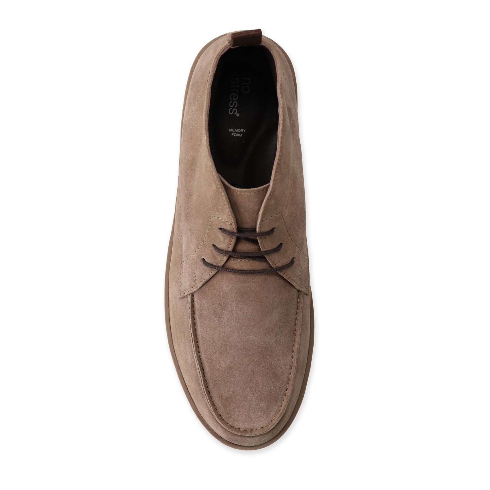 Beige suède desert boots
