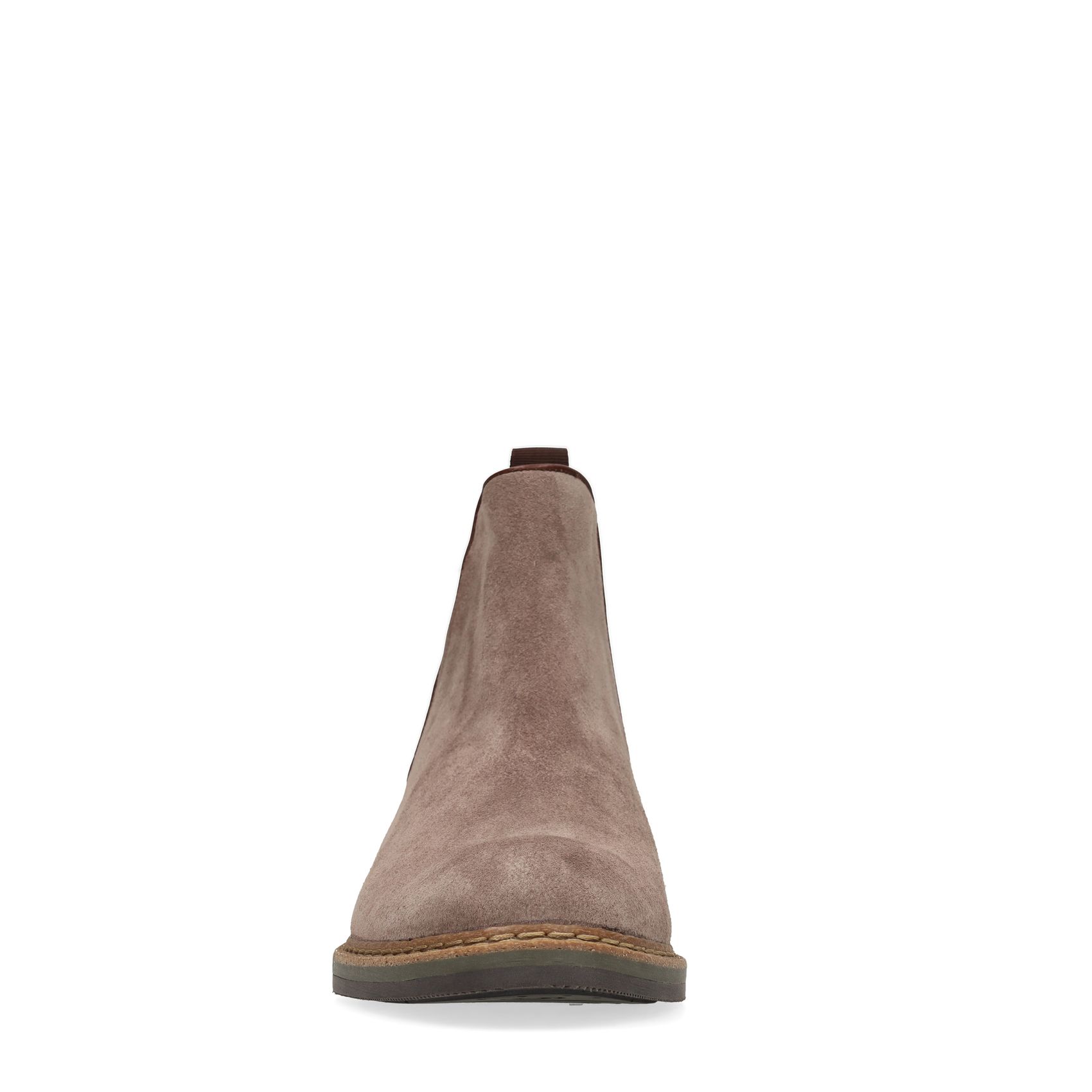 Taupe suède chelsea boots