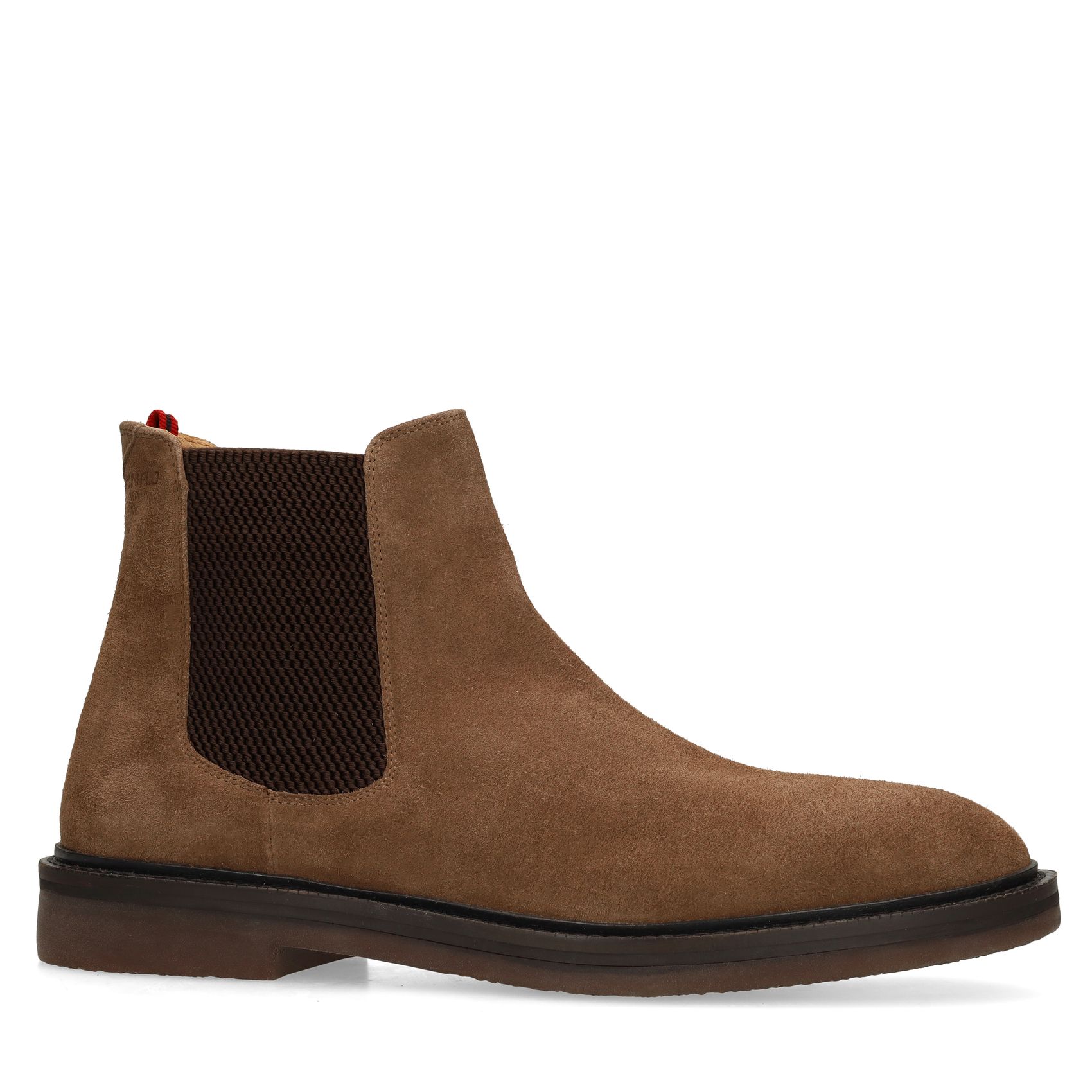 Taupe suède chelsea boots
