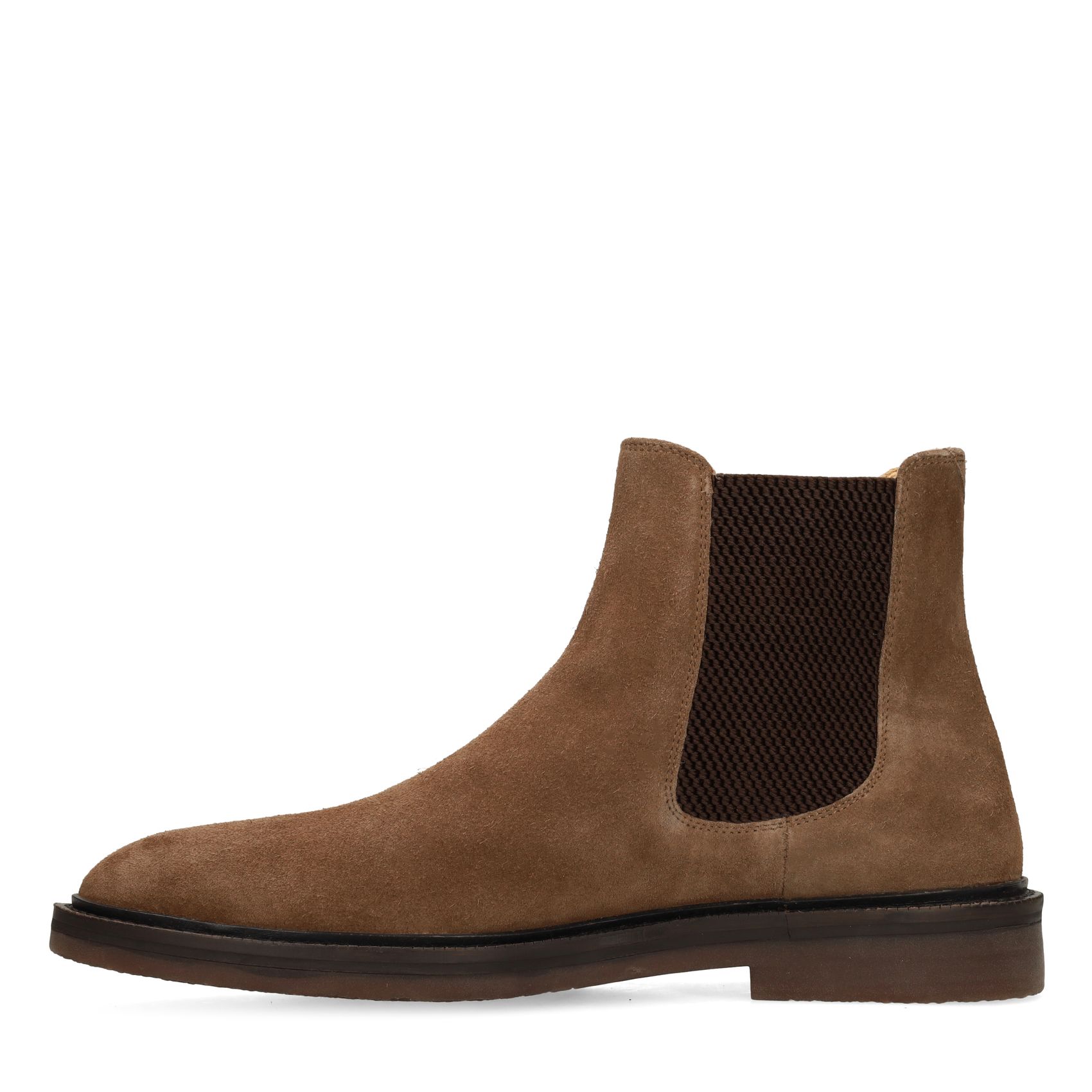 Taupe suède chelsea boots