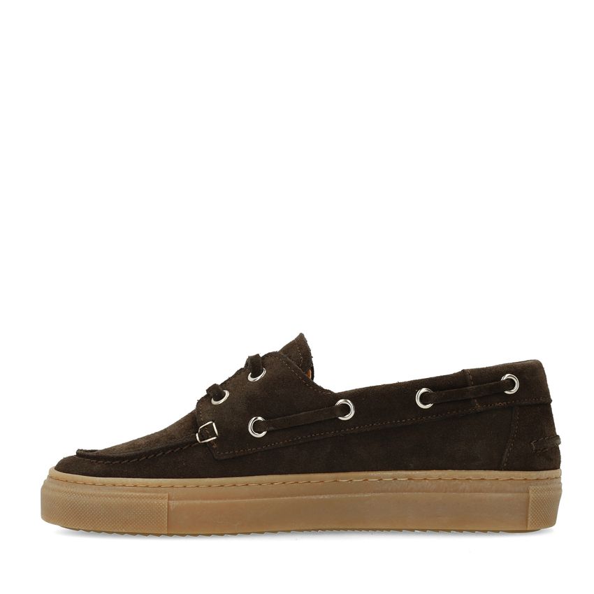 Bruine suède bootschoenen