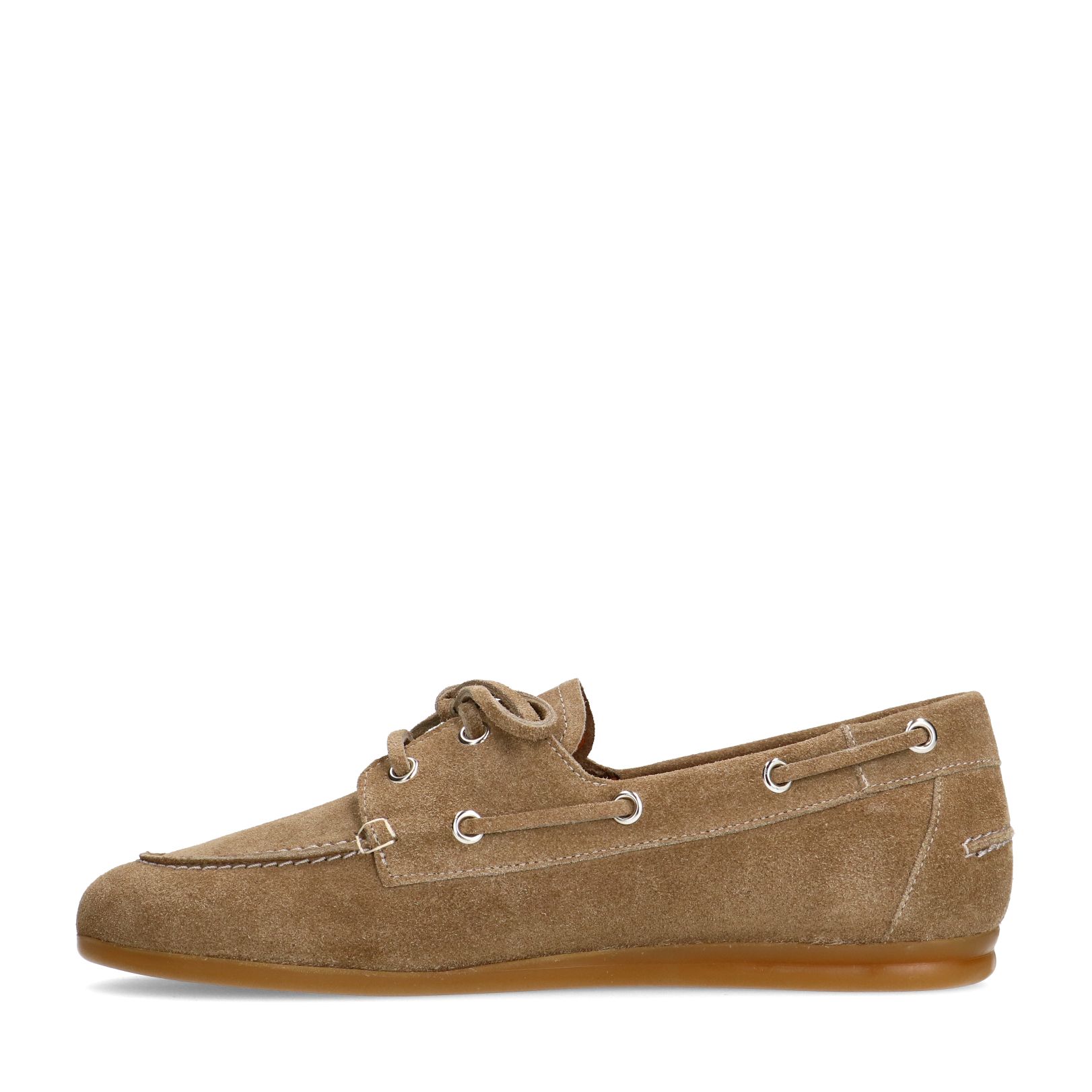 Beige suède bootschoenen