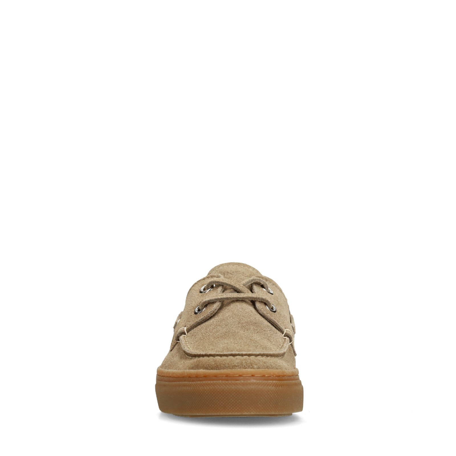 Taupe suède bootschoenen