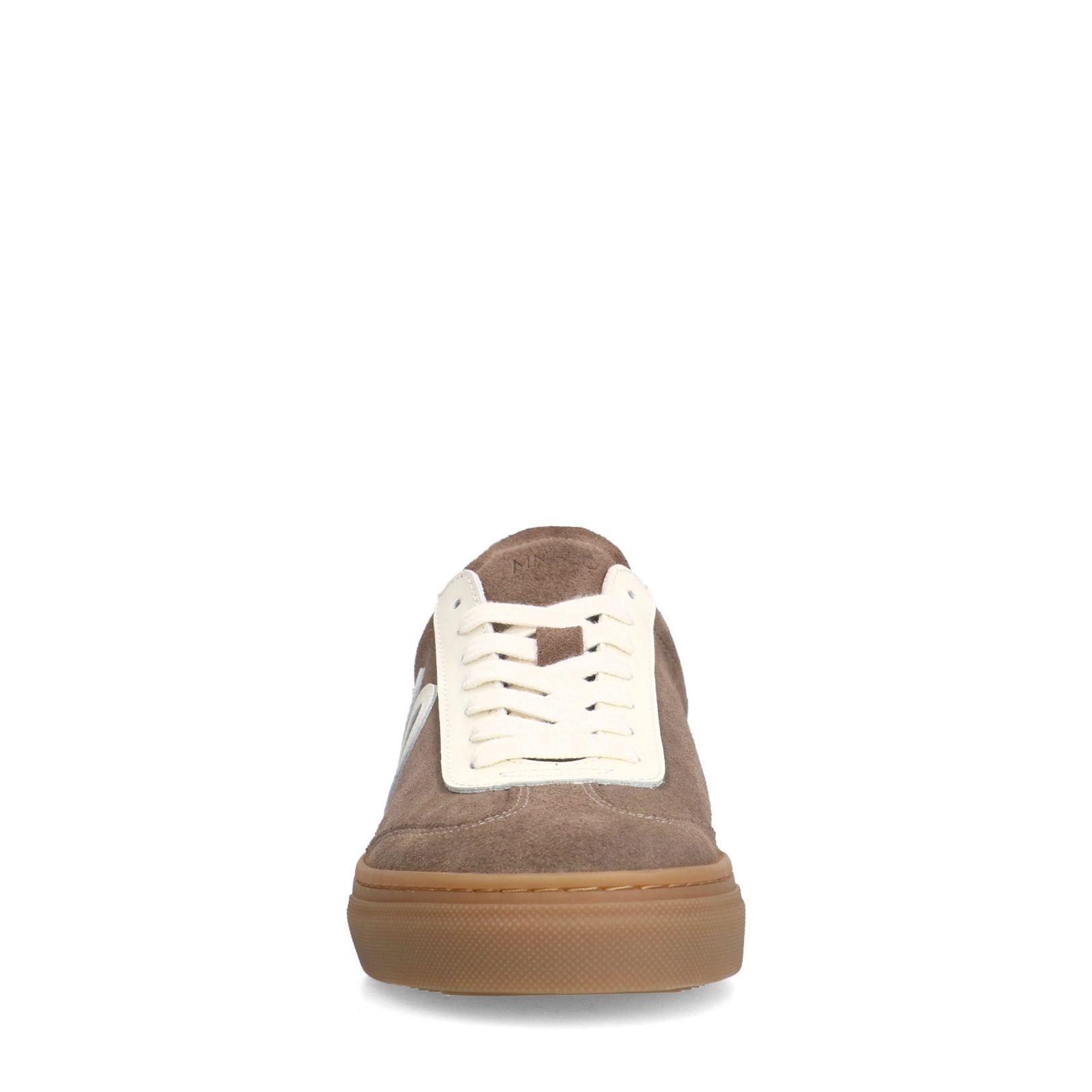 Bruine suède sneakers