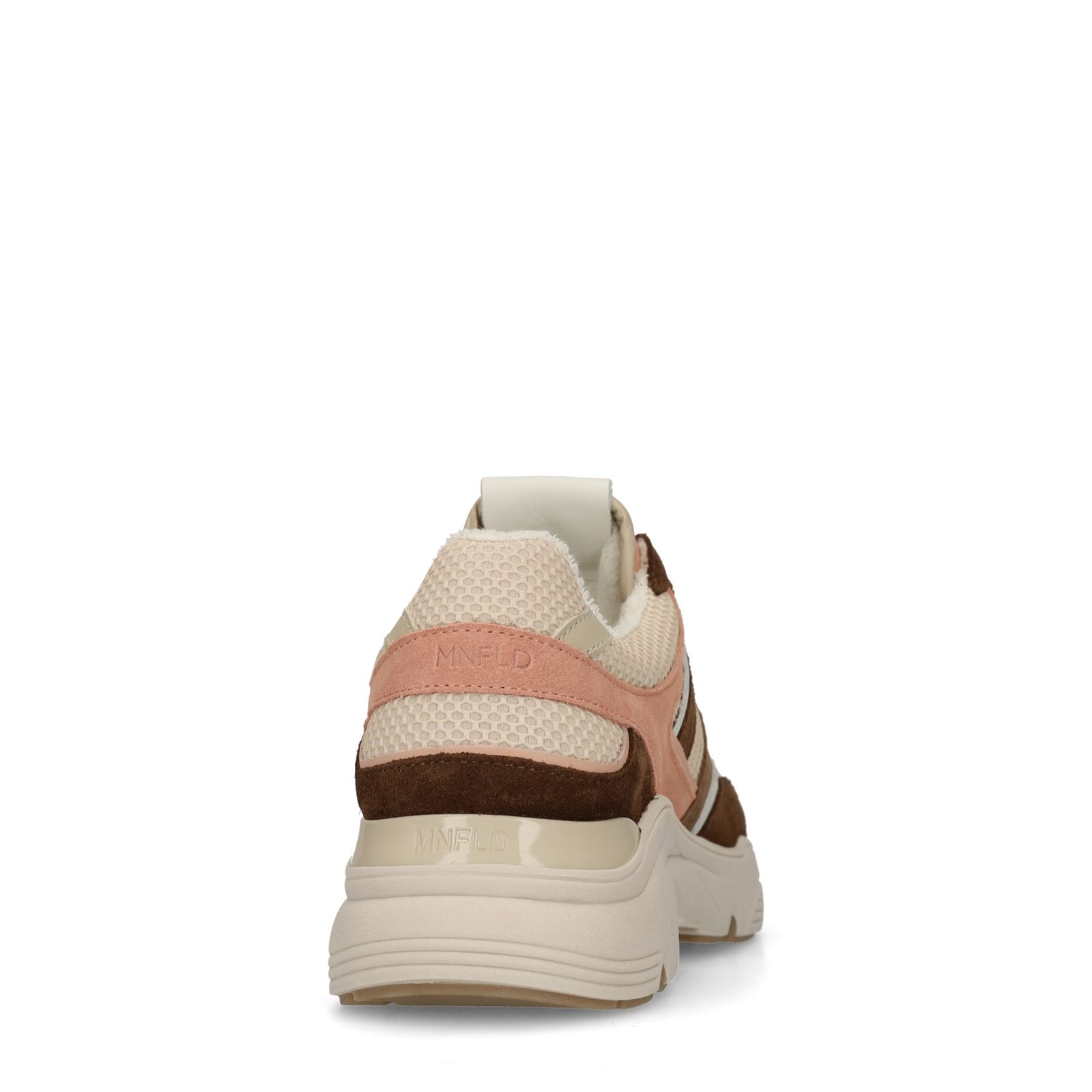 Bruine leren sneakers