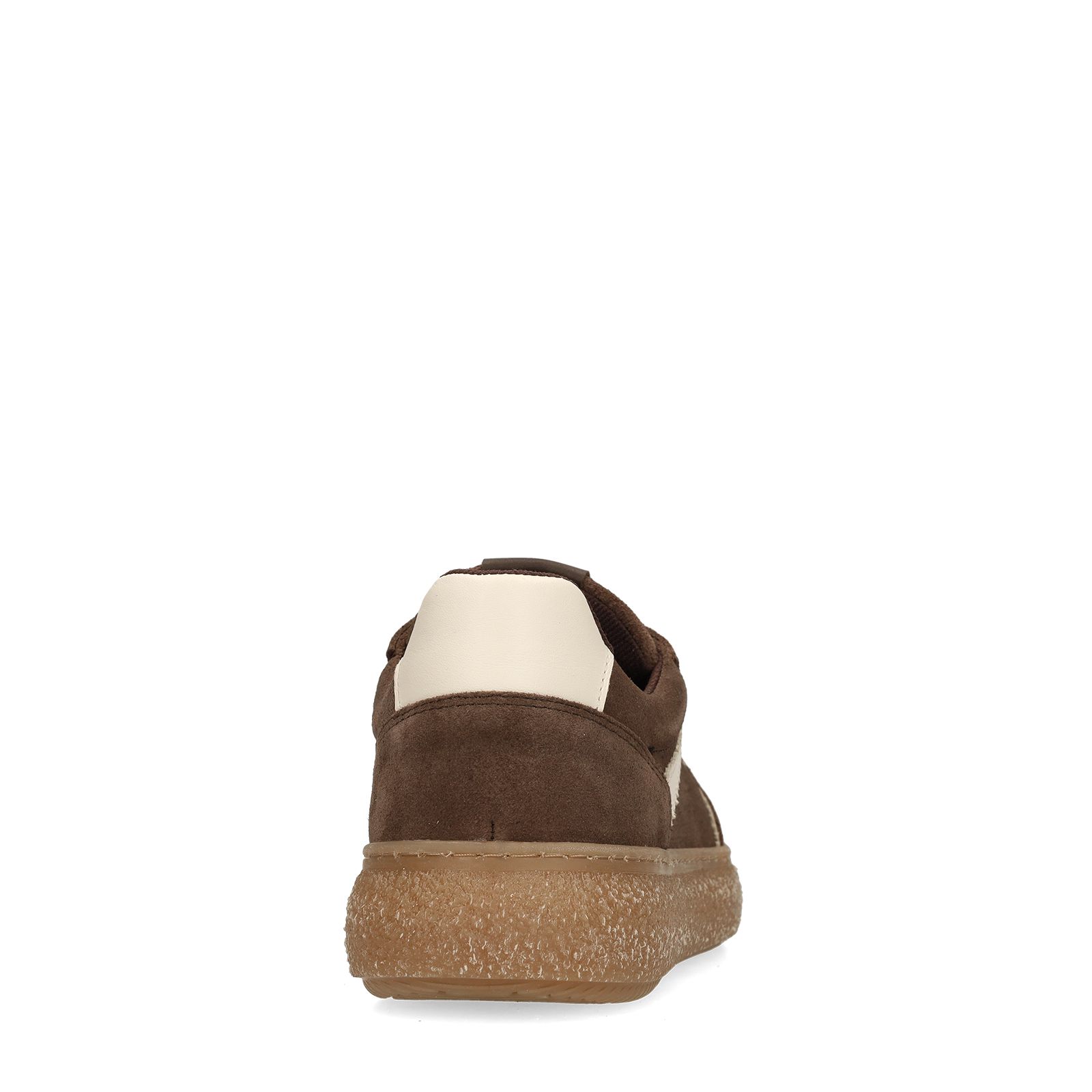 Bruine suède sneakers