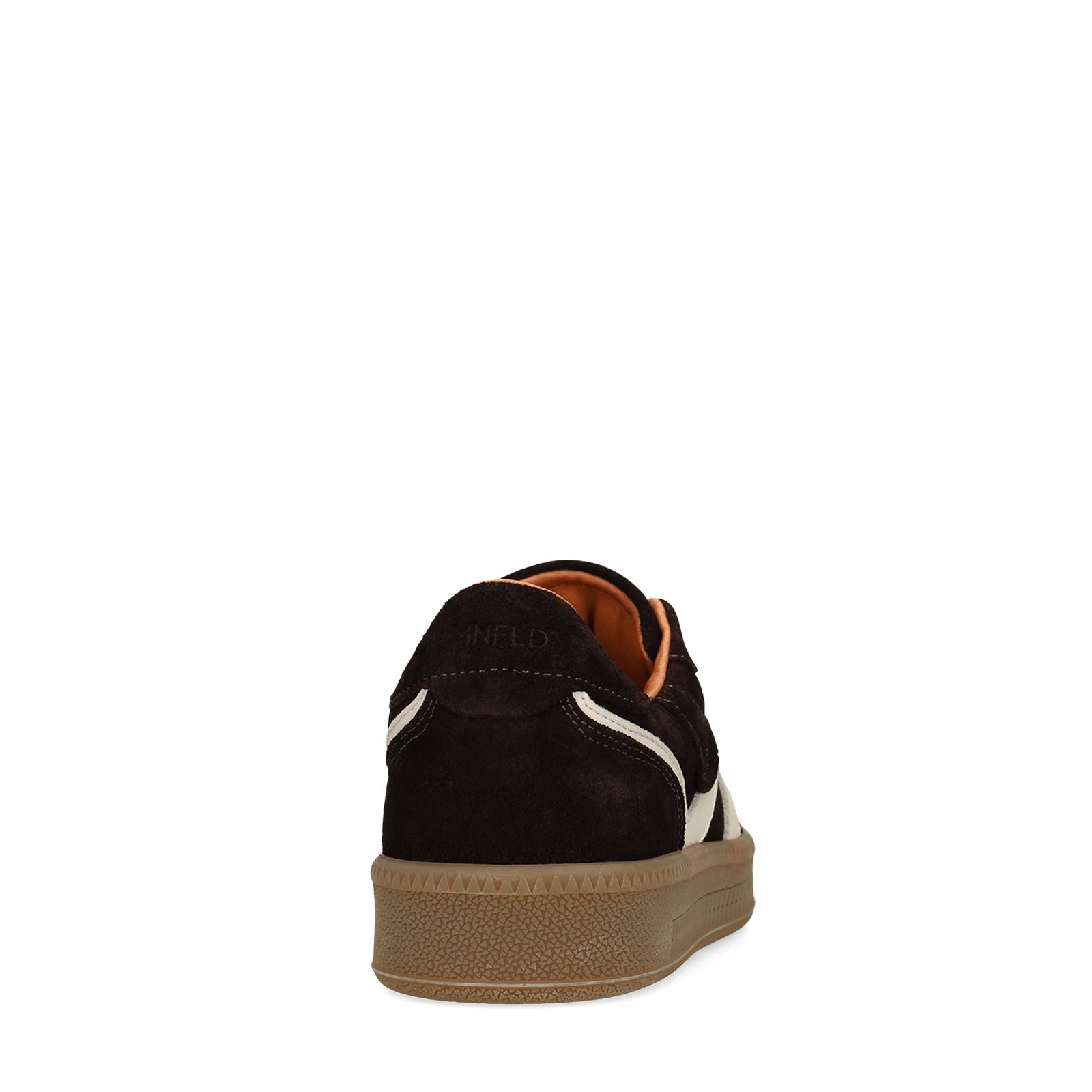 Bruine suède sneakers